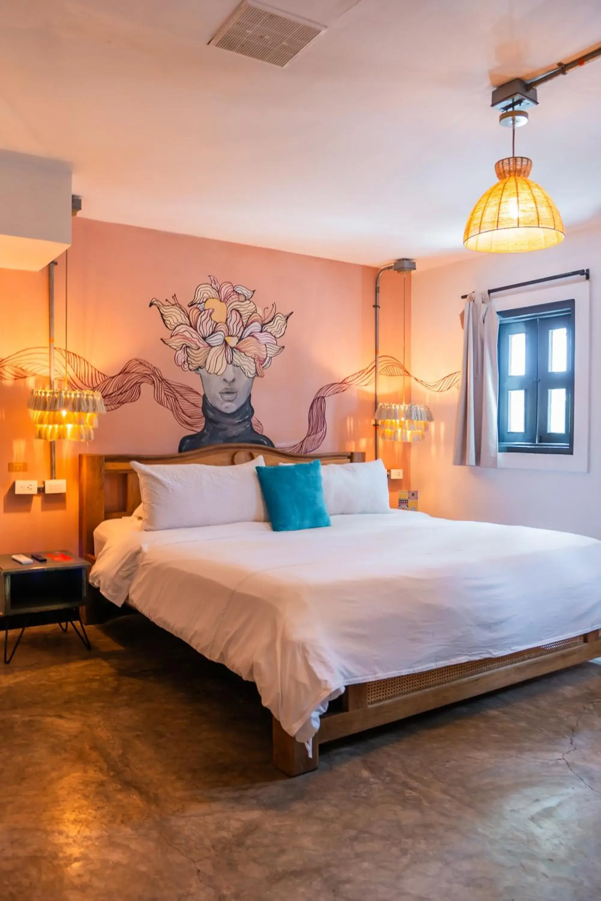 Bed in Selina Cartagena Bed in Selina Cartagena