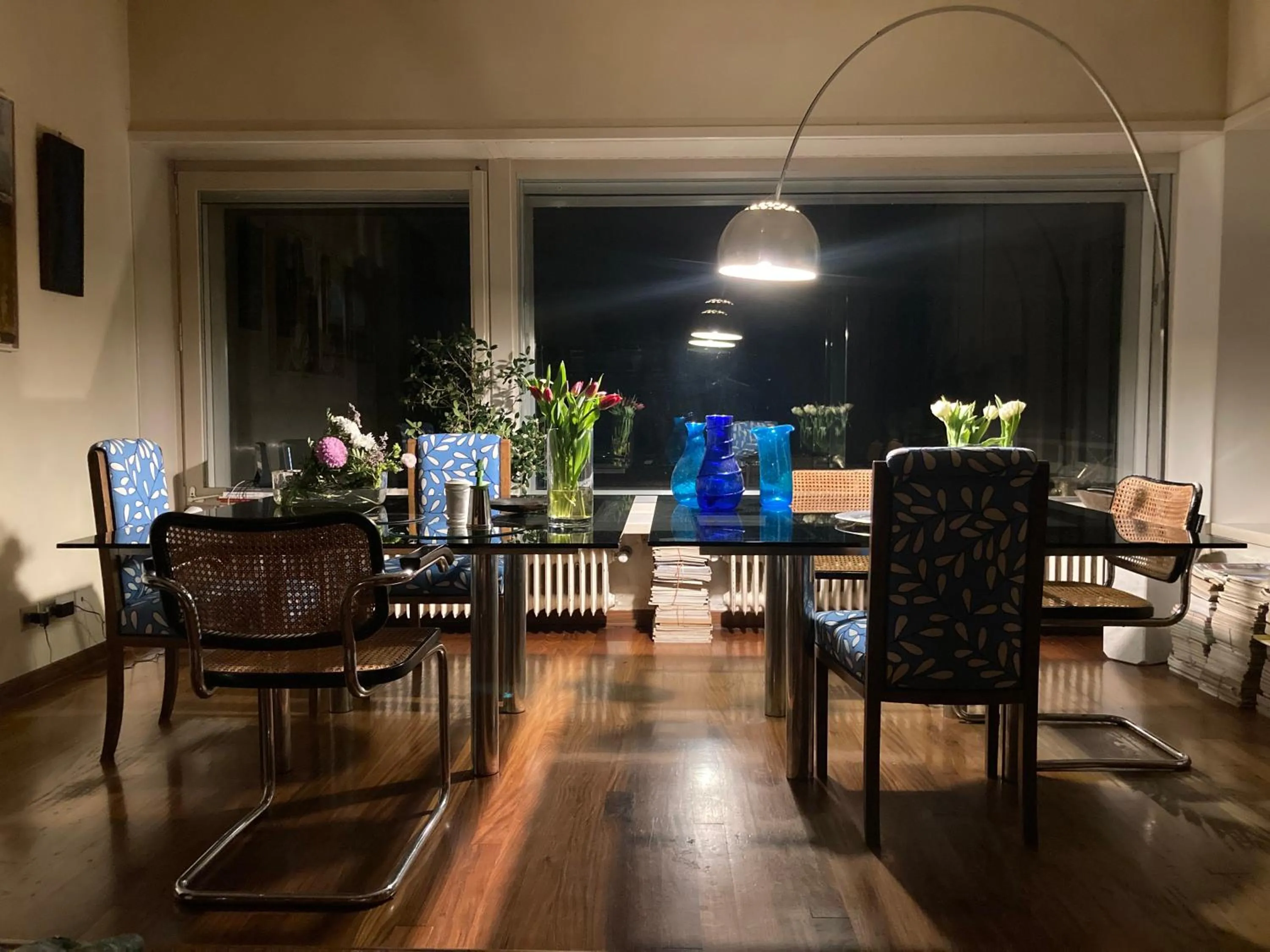 Living room in La Casa Blu di Monasteto