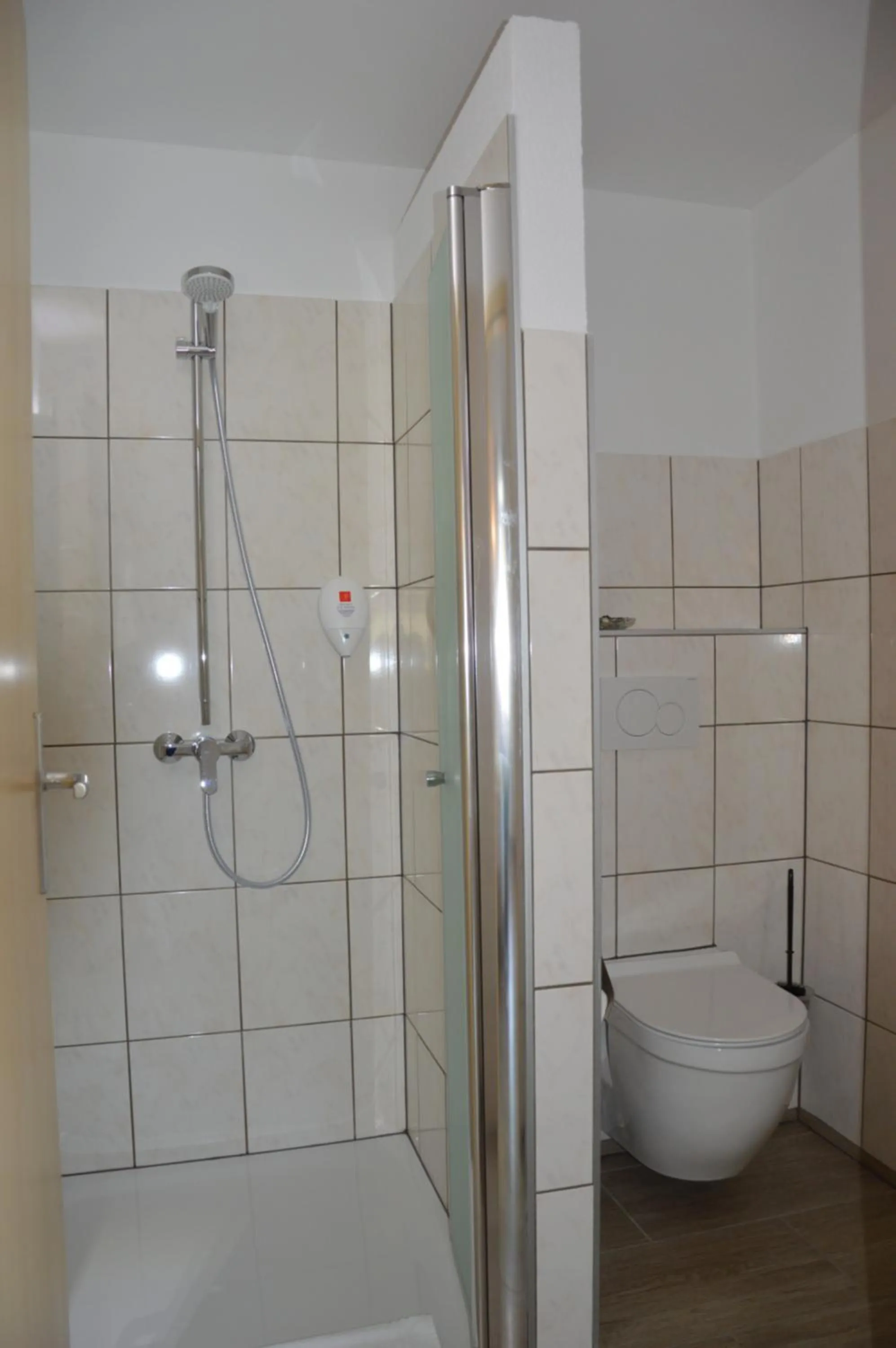 Shower in Hotel Mezzero