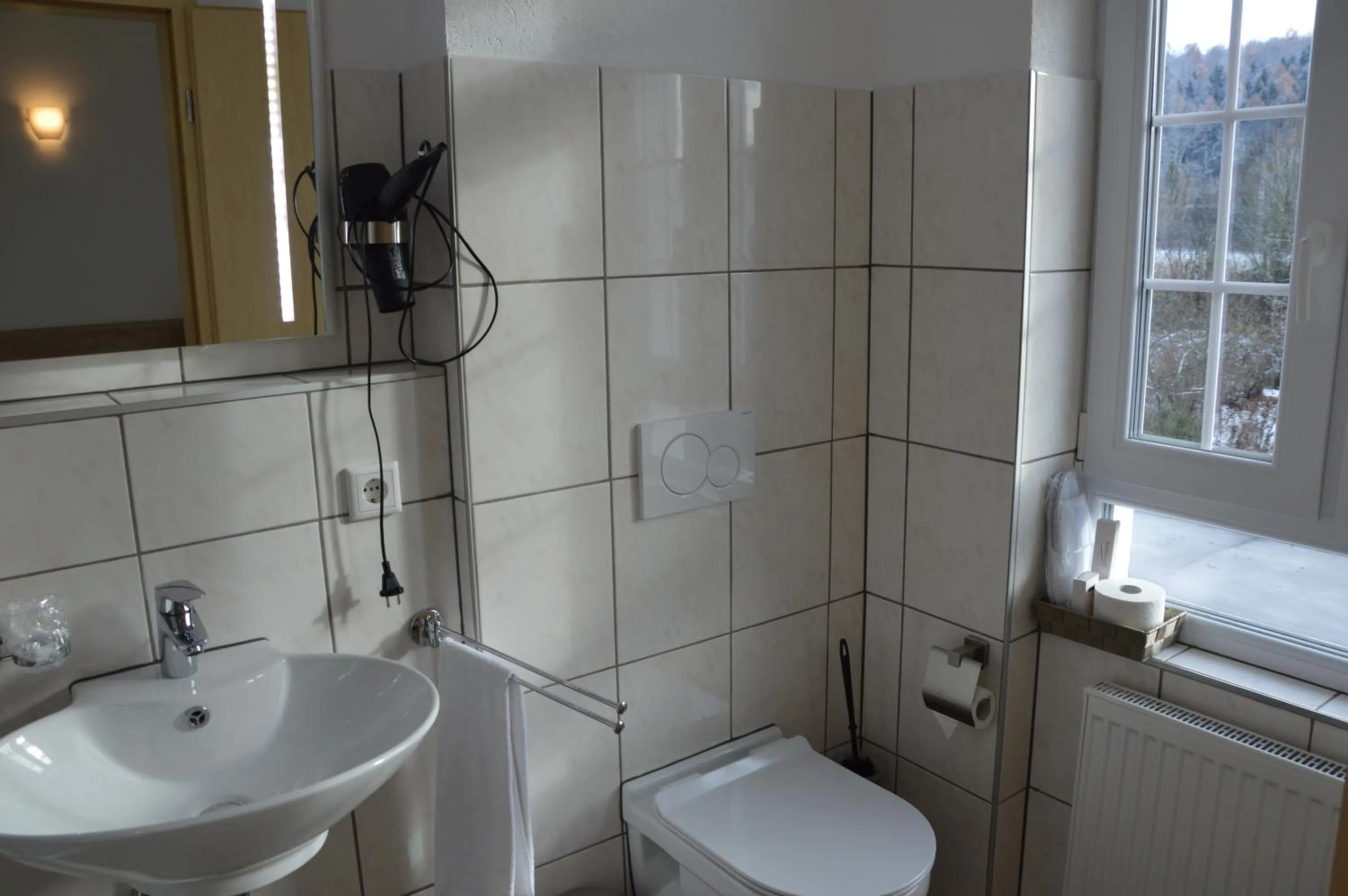 Bathroom in Hotel Mezzero