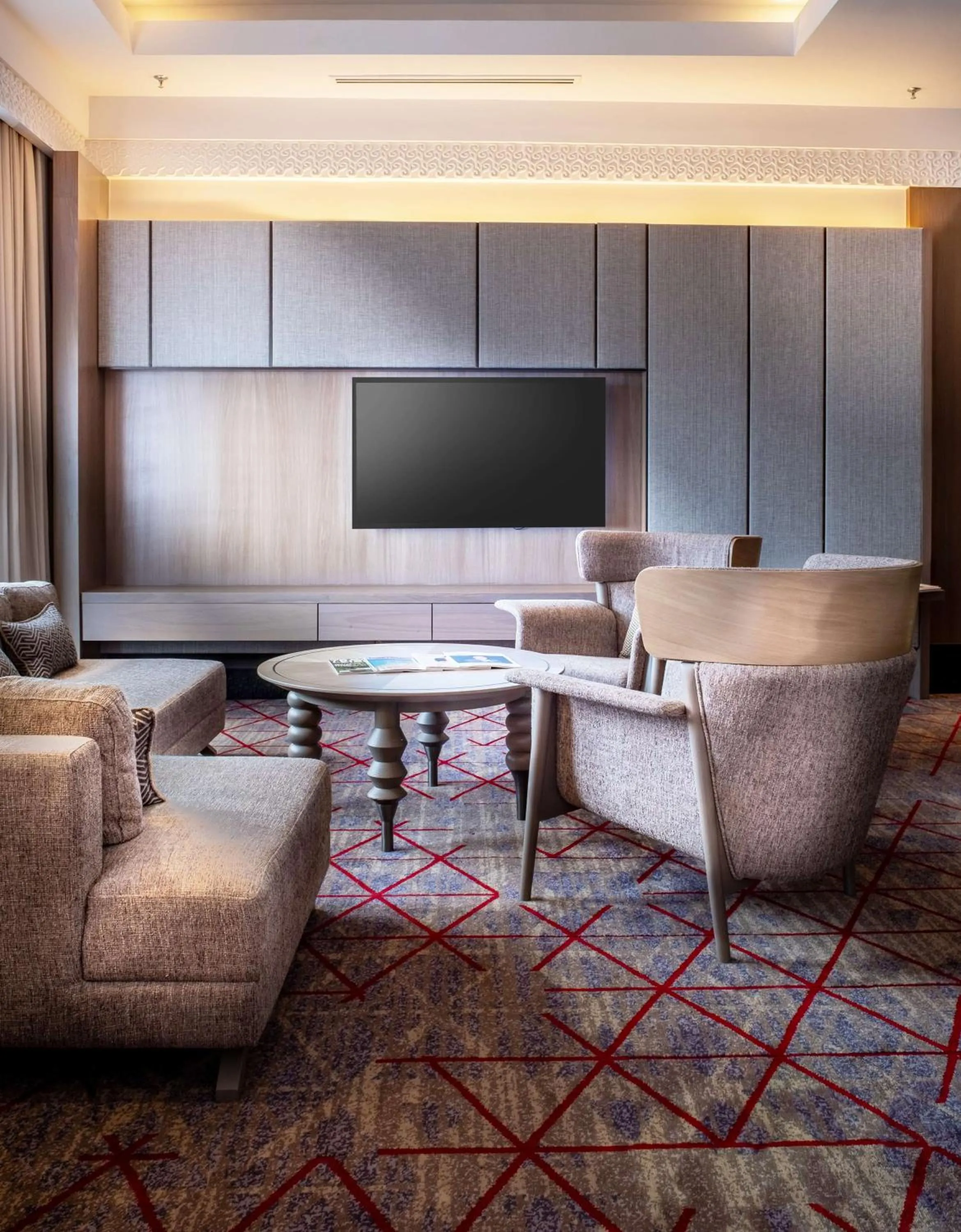 Living room in DoubleTree by Hilton Putrajaya Lakeside