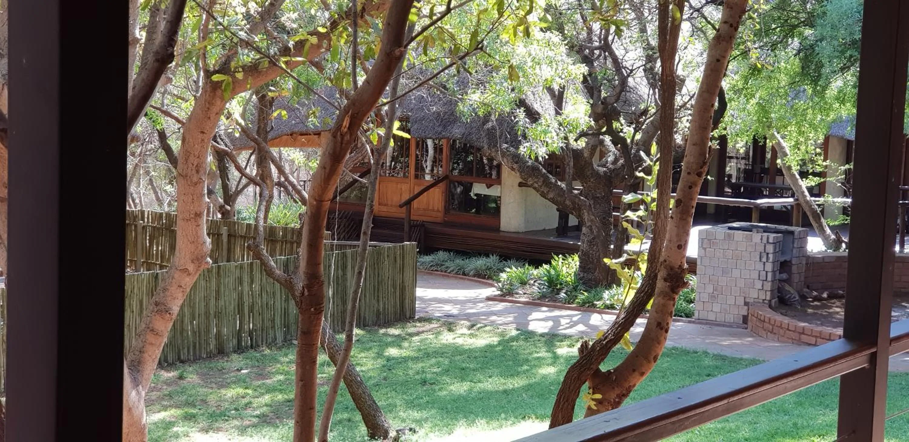 Garden in Tuskers Bush Lodge B&B