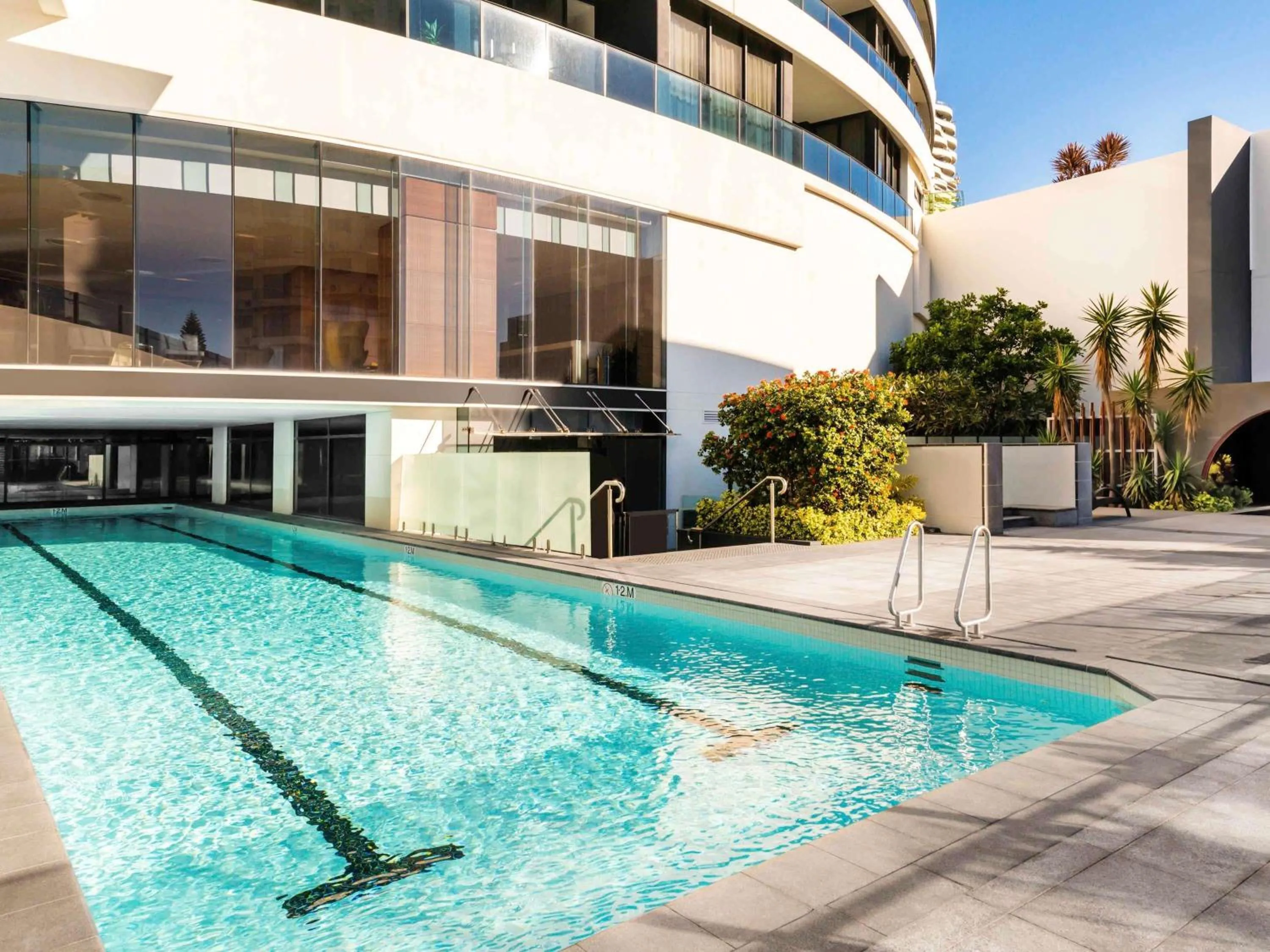 Pool view in Peppers Broadbeach