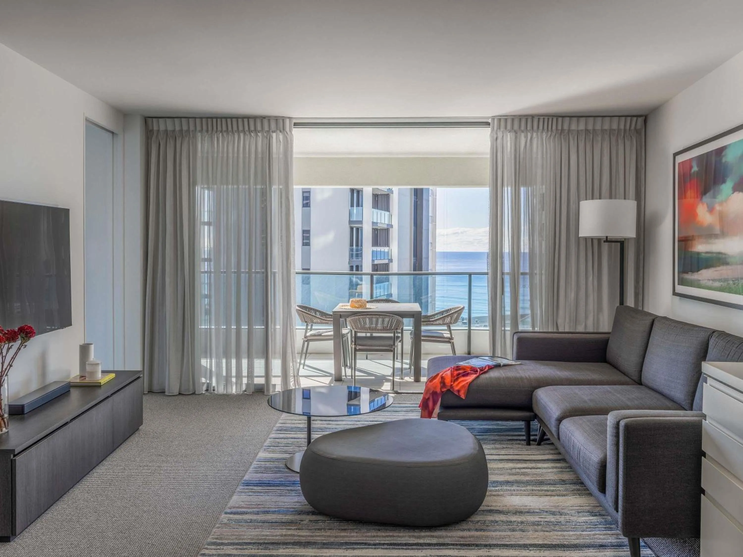 Bedroom in Peppers Broadbeach