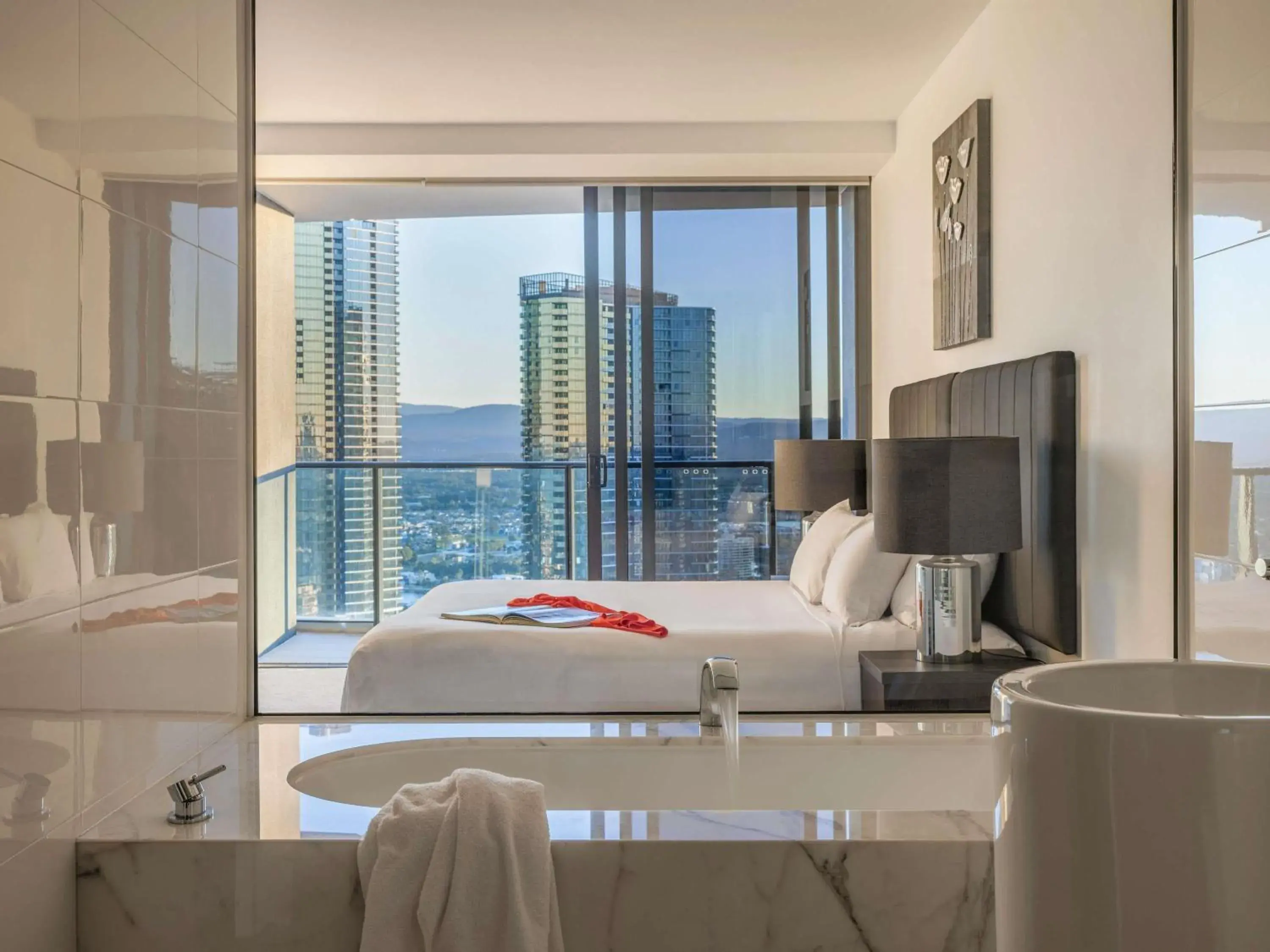 Bedroom, Bed in Peppers Broadbeach Bedroom, Bed in Peppers Broadbeach