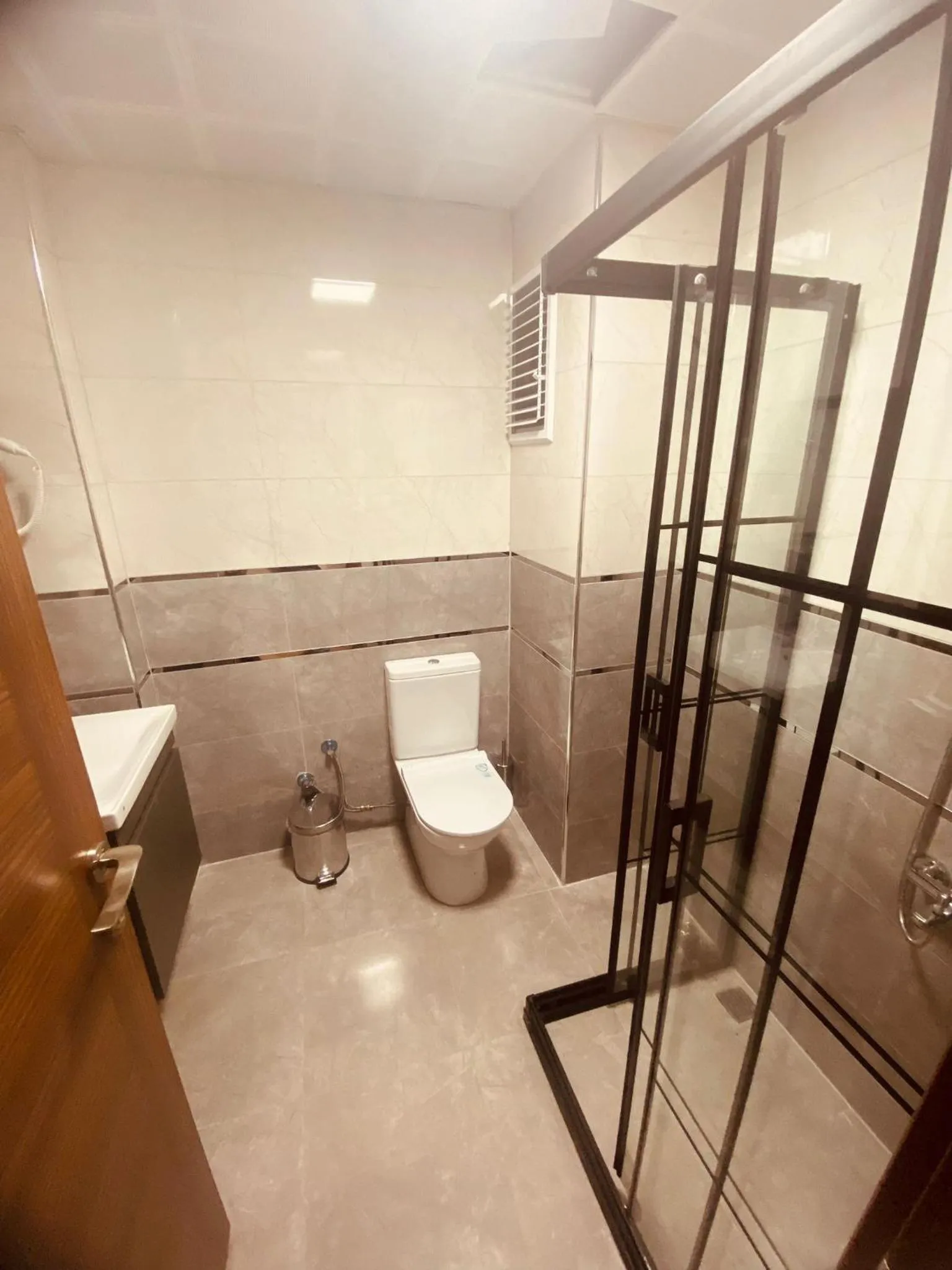 Bathroom in Malkoç Hotel