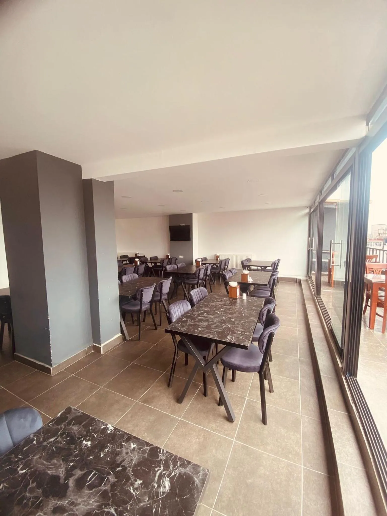 Dining area in Malkoç Hotel