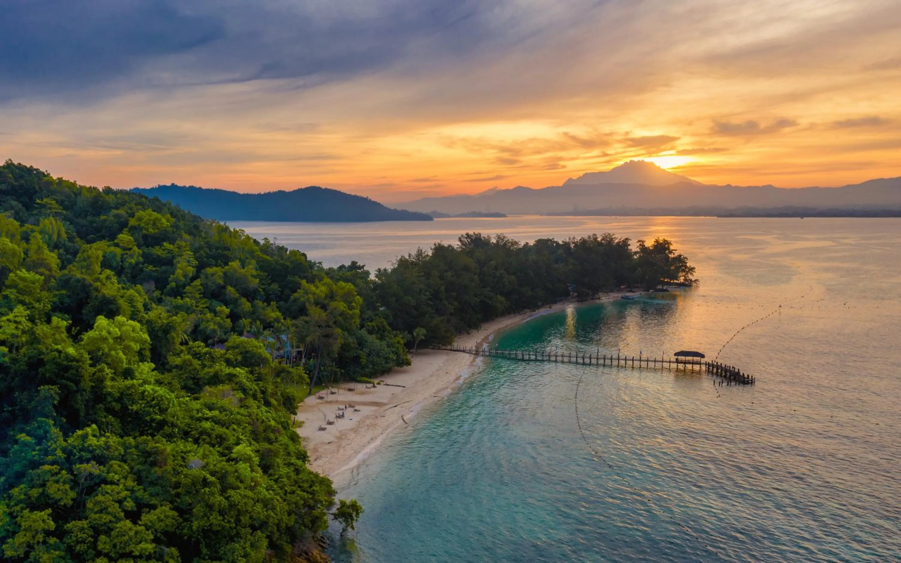 Natural landscape in Sutera Sanctuary Lodges At Manukan Island