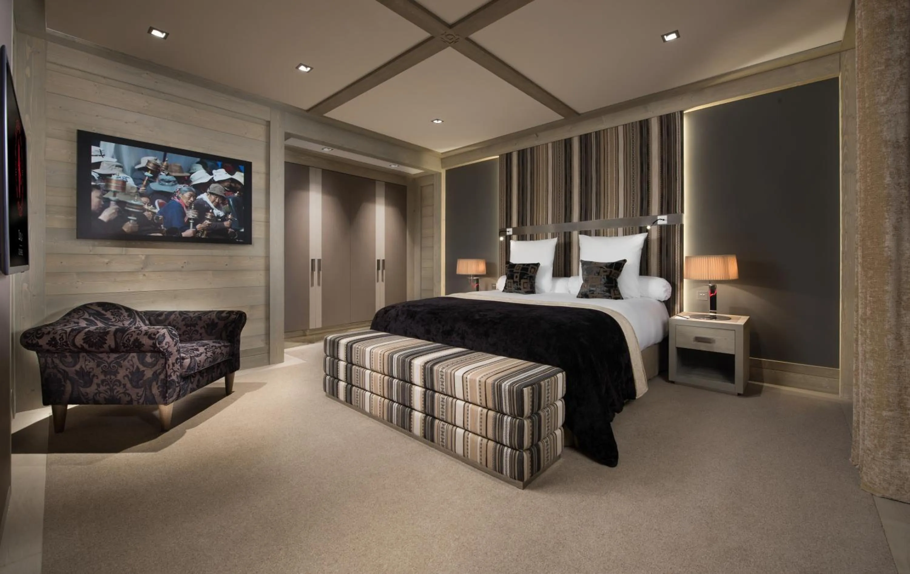 Photo of the whole room, Bed in Le K2 Djola