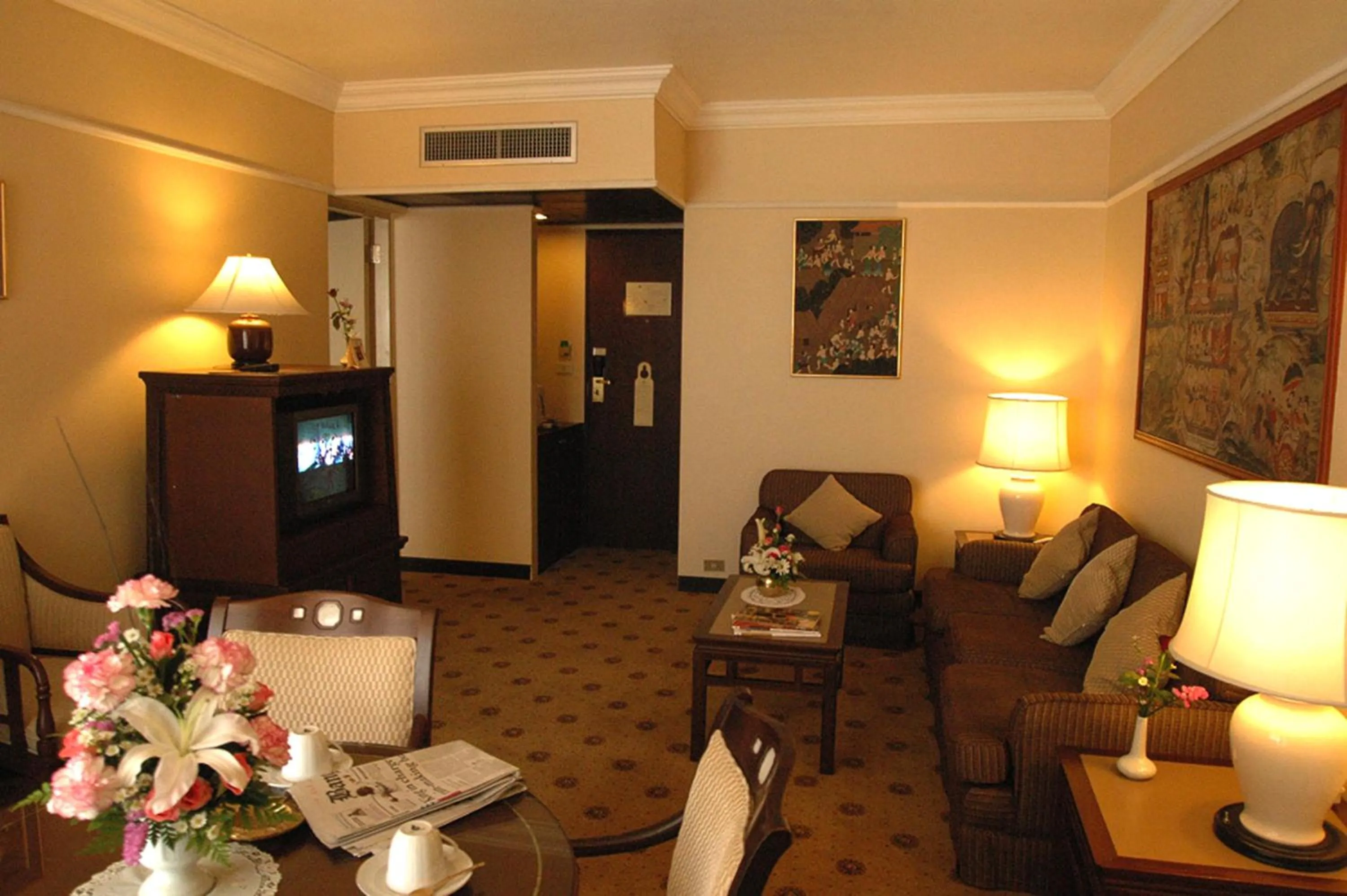 Living room in Wiang Inn Hotel