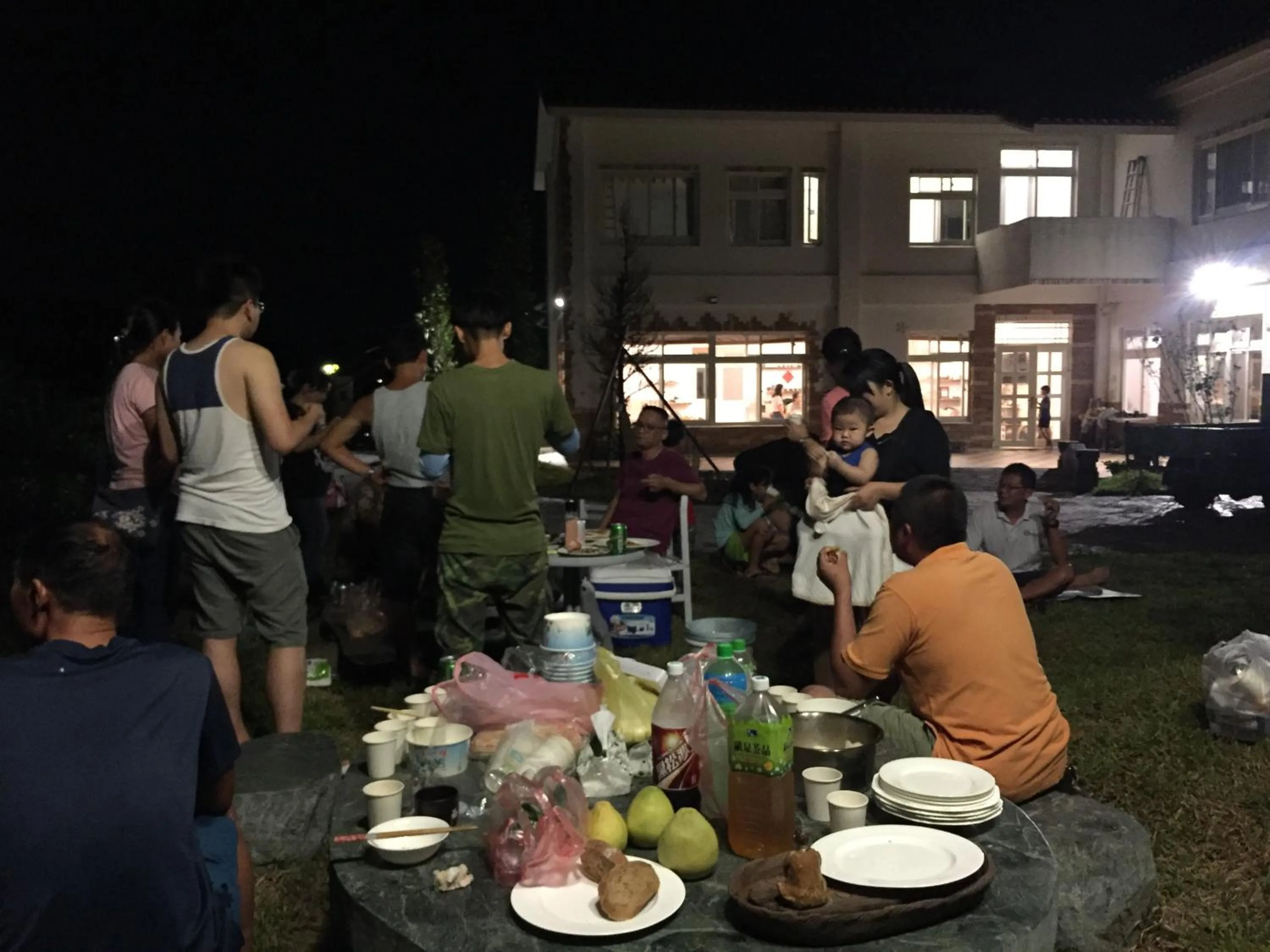 The house behind stream