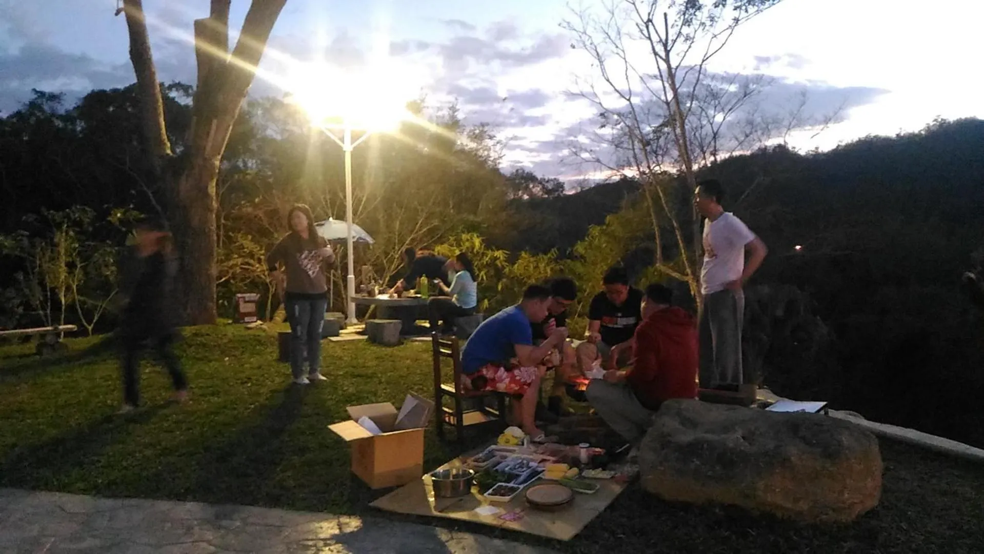 The house behind stream