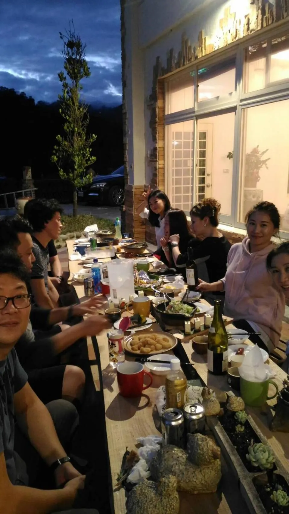 The house behind stream