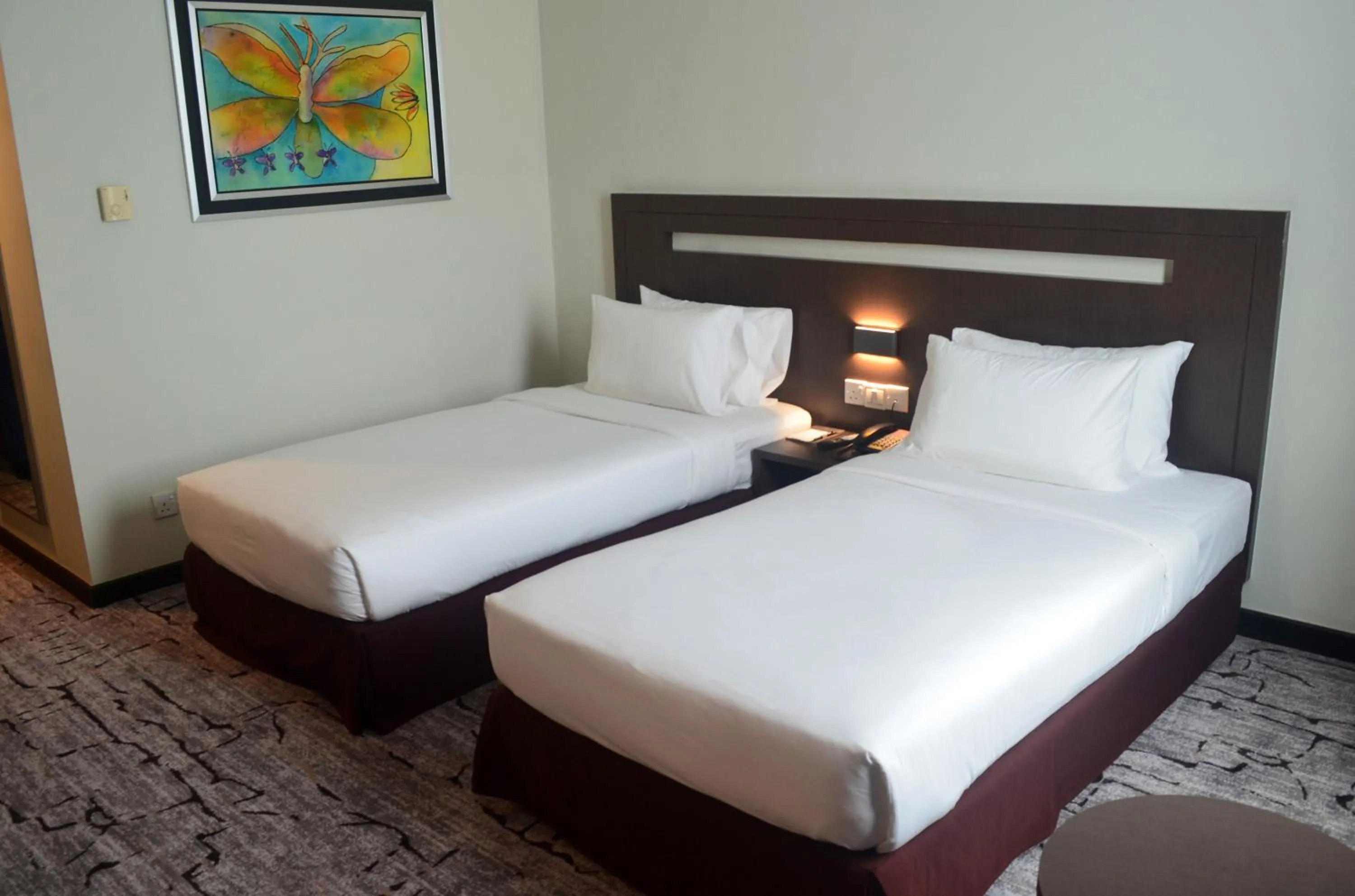 Photo of the whole room, Bed in Premiere Hotel - Complimentary Shuttle to Klang Wholesale Market