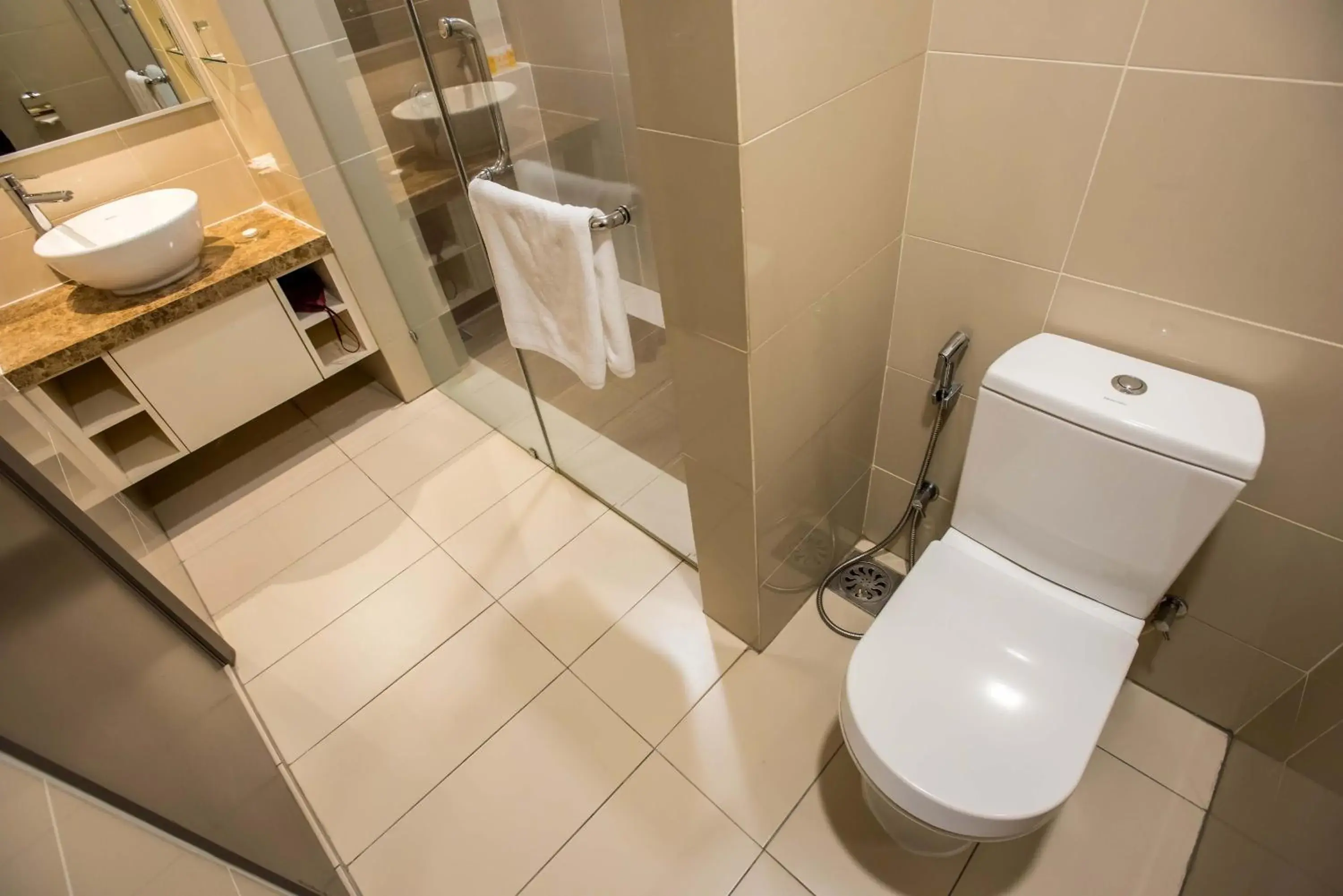 Toilet, Bathroom in Premiere Hotel
