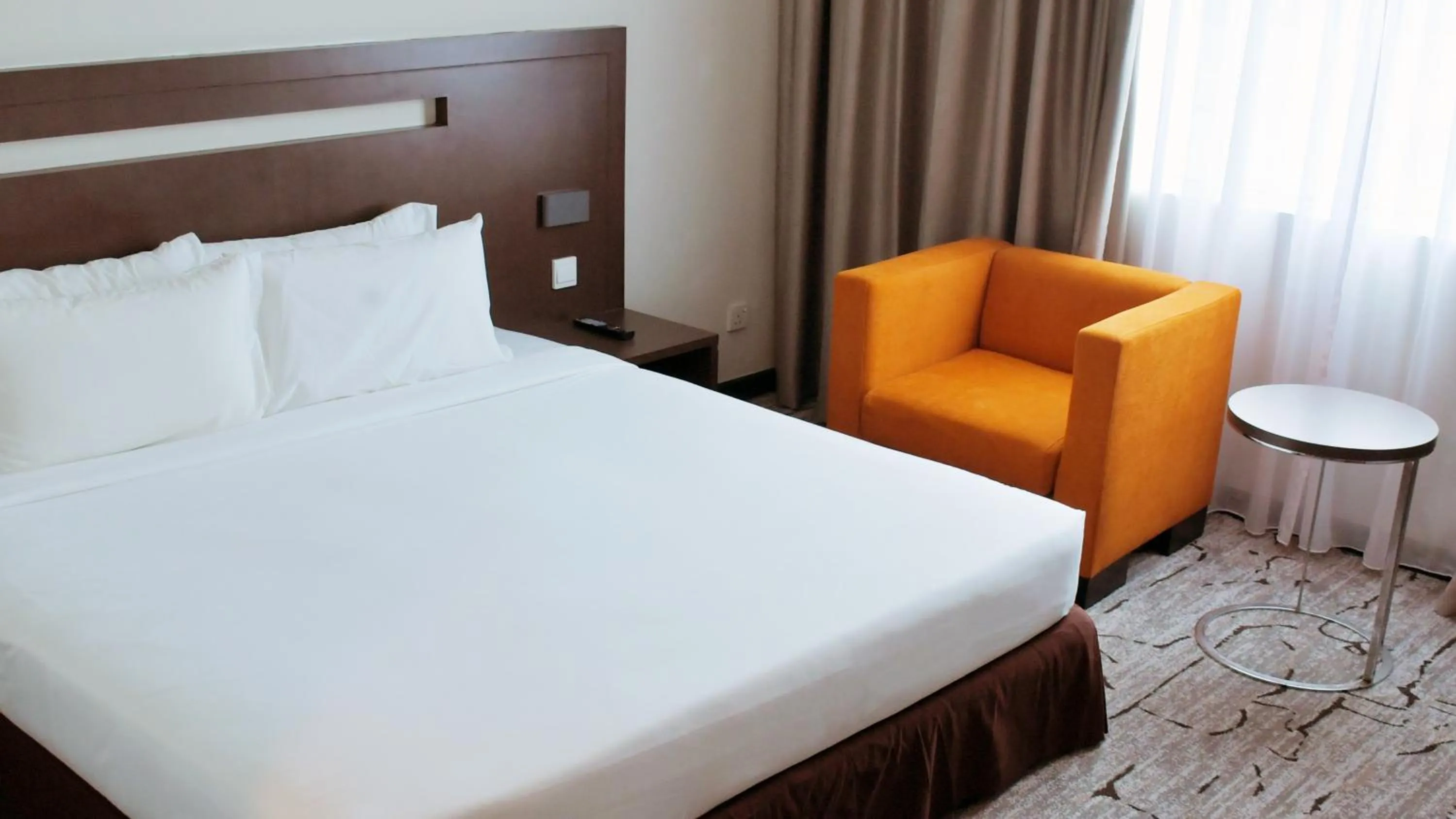 Bedroom, Bed in Premiere Hotel - Complimentary Shuttle to Klang Wholesale Market
