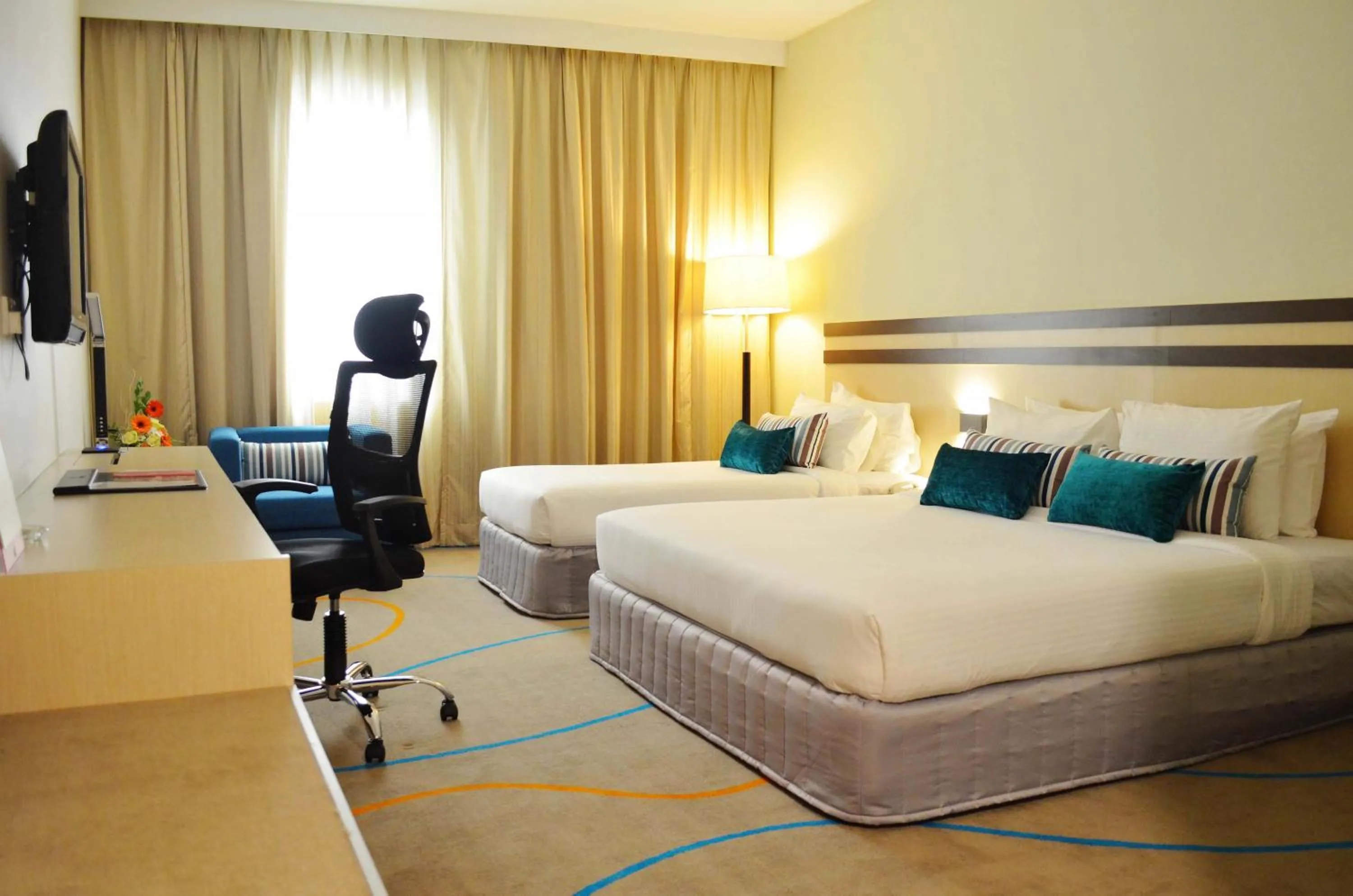 Photo of the whole room, Bed in Premiere Hotel - Complimentary Shuttle to Klang Wholesale Market