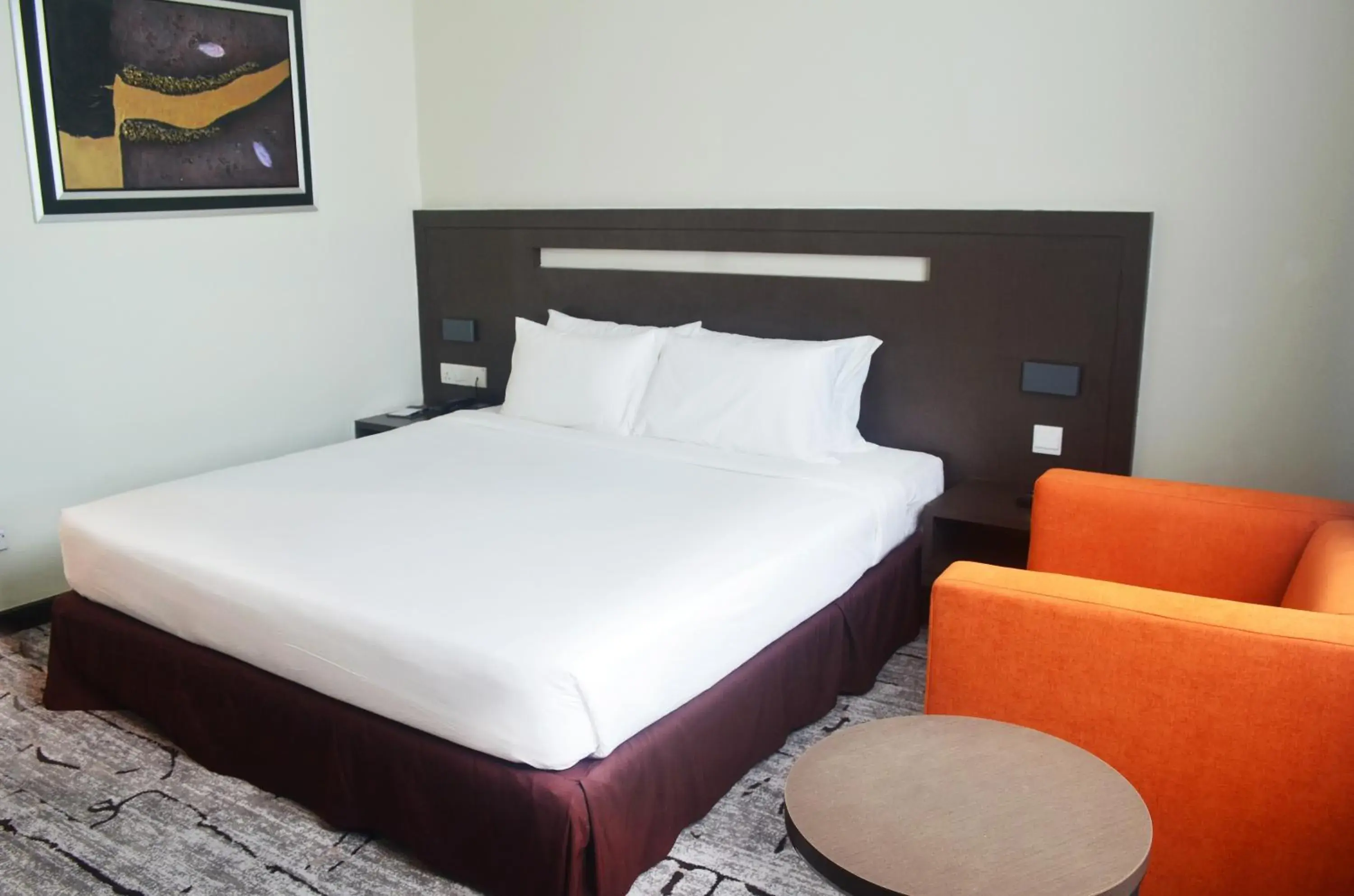 Photo of the whole room, Bed in Premiere Hotel