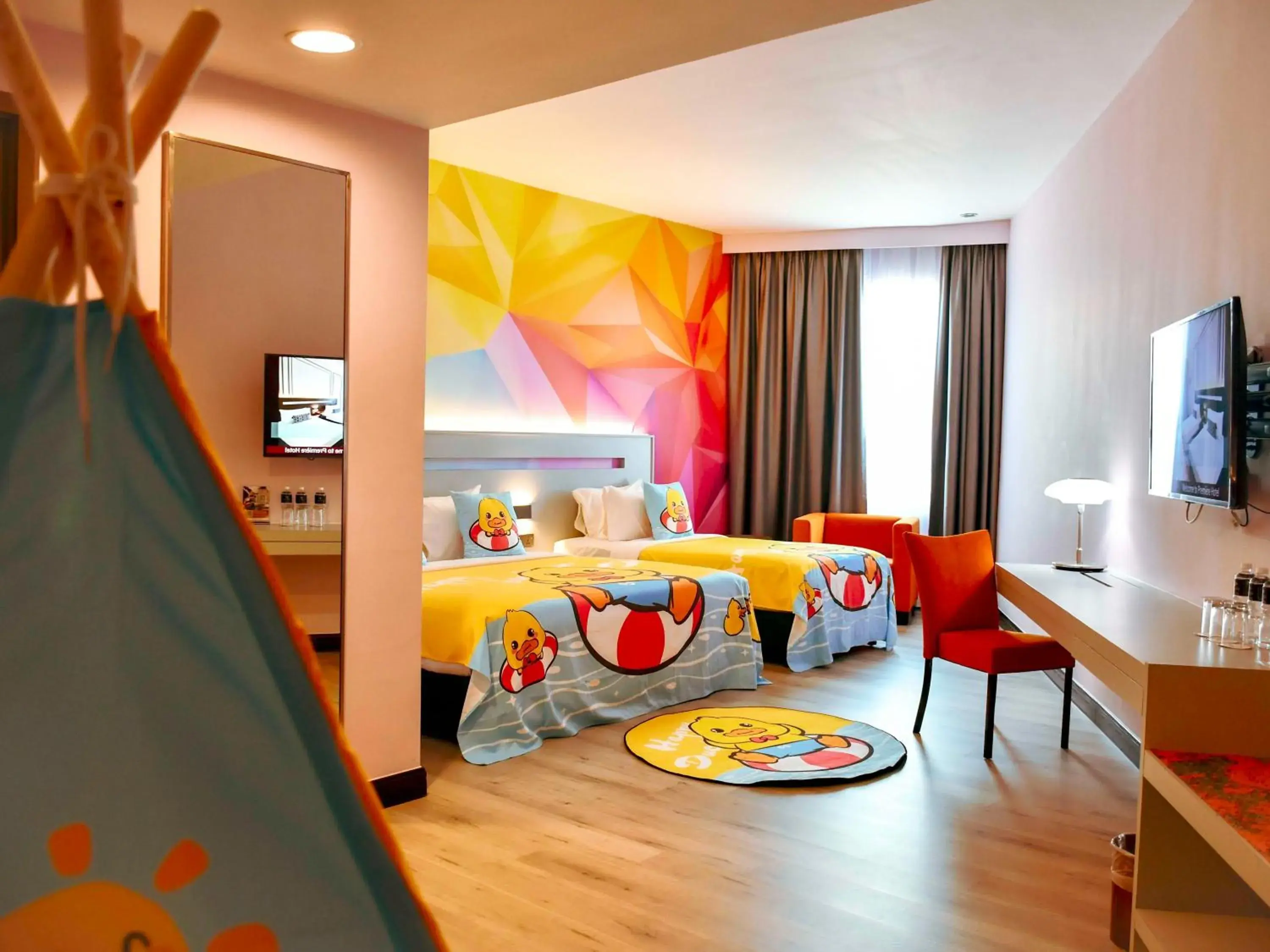 Bedroom, Bed in Premiere Hotel - Complimentary Shuttle to Klang Wholesale Market Bedroom, Bed in Premiere Hotel - Complimentary Shuttle to Klang Wholesale Market