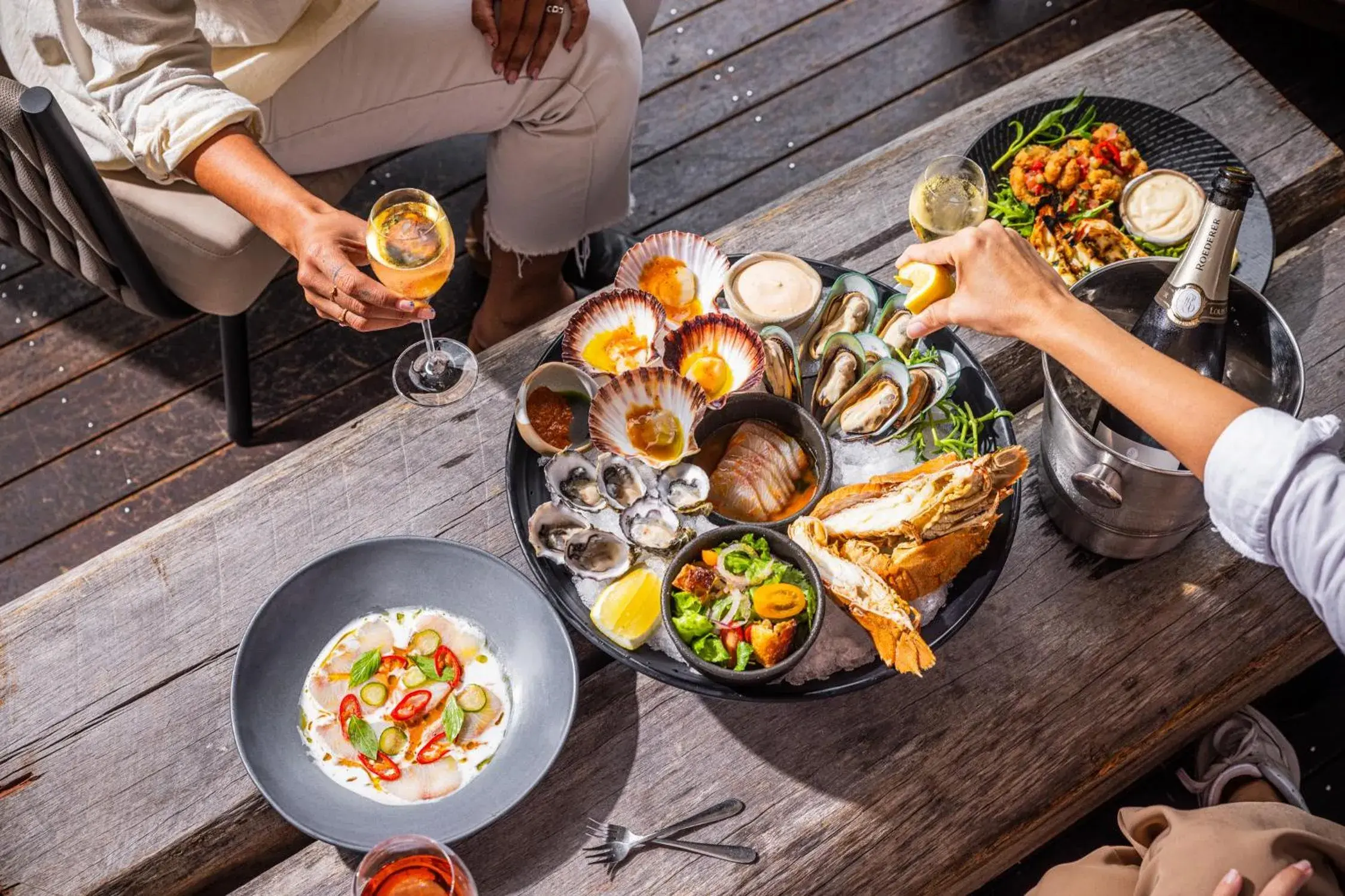 Restaurant/places to eat in Crystalbrook Byron Restaurant/places to eat in Crystalbrook Byron