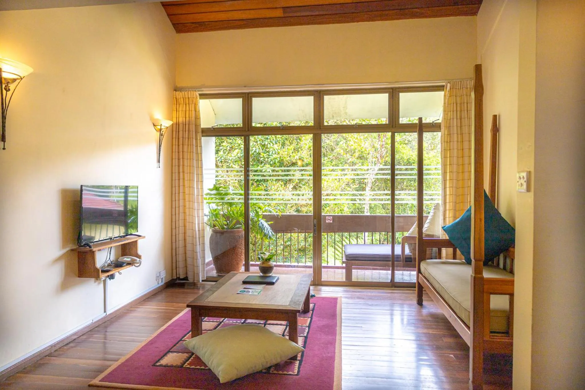 Living room in Sutera Sanctuary Lodges At Kinabalu Park