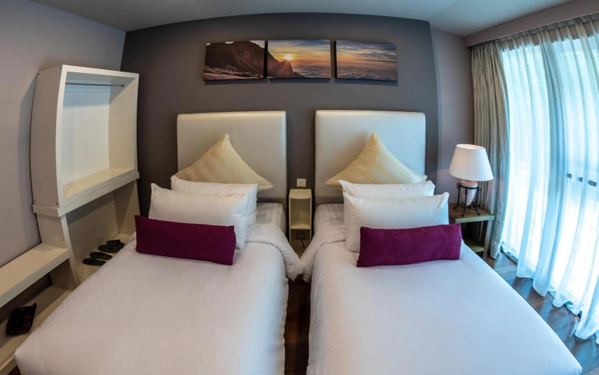 Bed in Sutera Sanctuary Lodges At Kinabalu Park