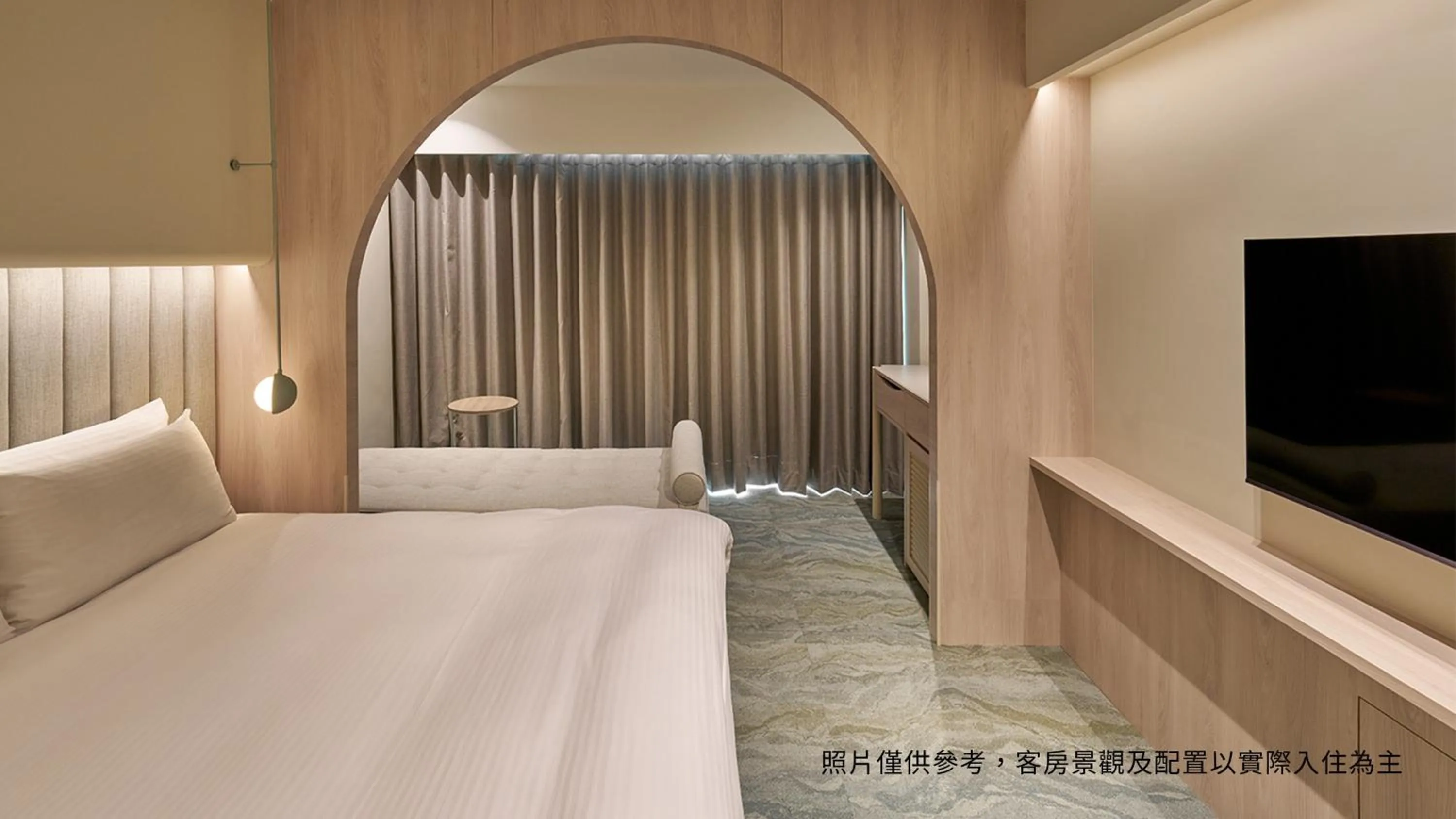 Bedroom, Bed in Howard Lake Resort Shihmen Dam