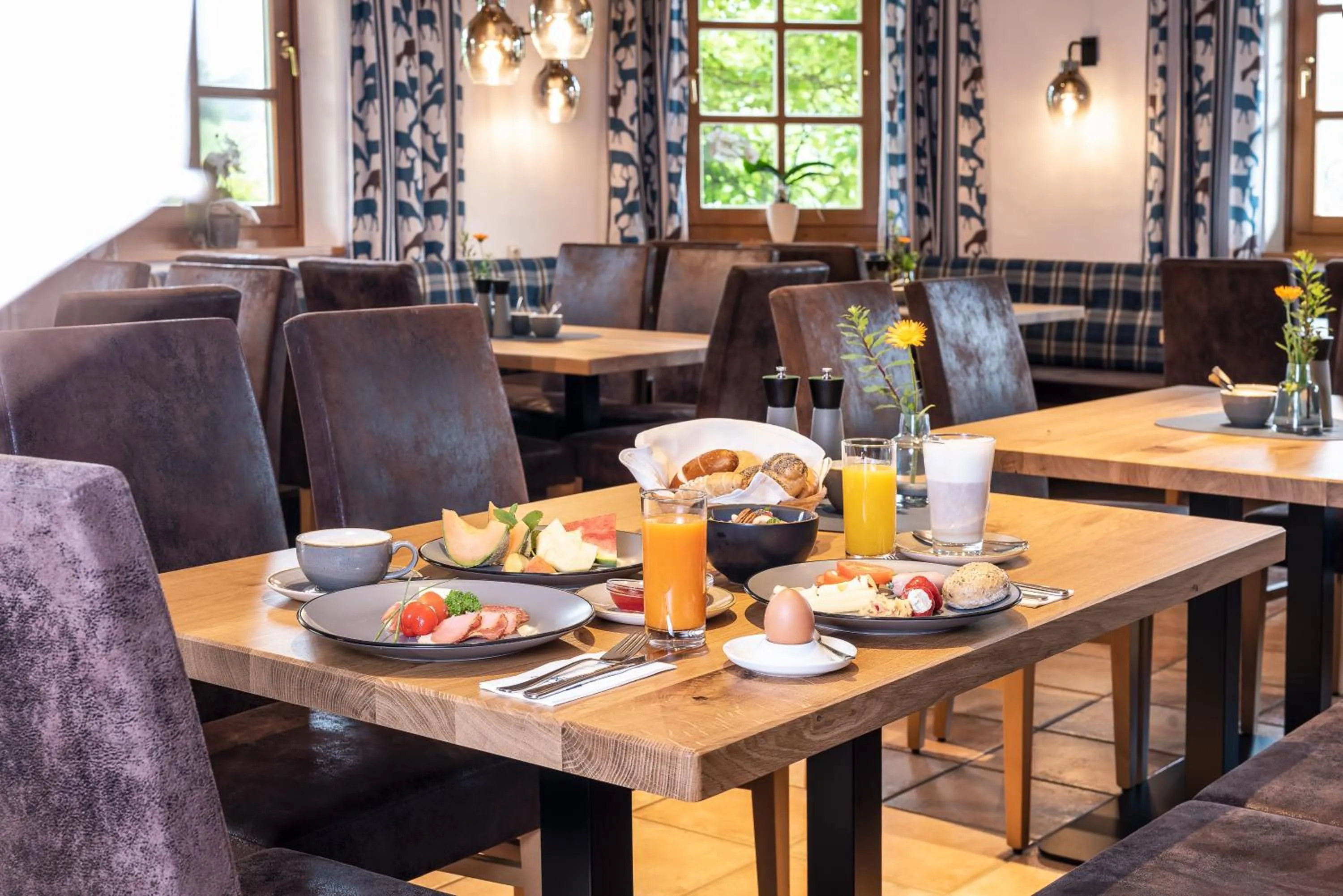 Buffet breakfast in Das Stoaberg