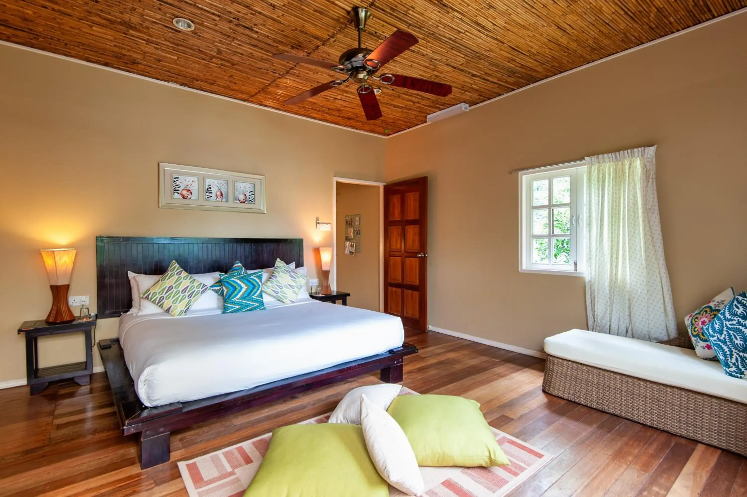 Bed in Sutera Sanctuary Lodges At Poring Hot Springs Bed in Sutera Sanctuary Lodges At Poring Hot Springs