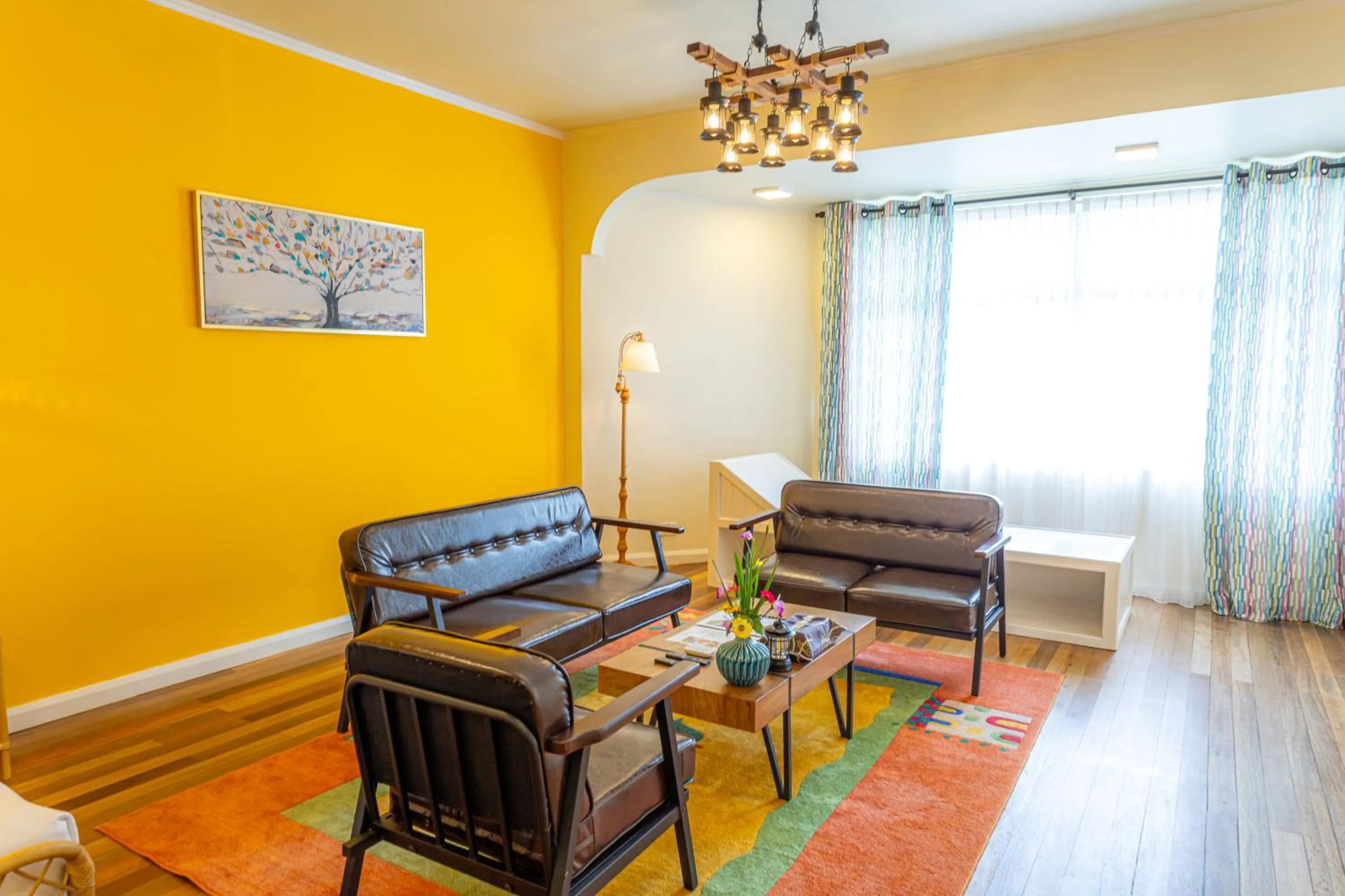 Seating area in Sutera Sanctuary Lodges At Poring Hot Springs