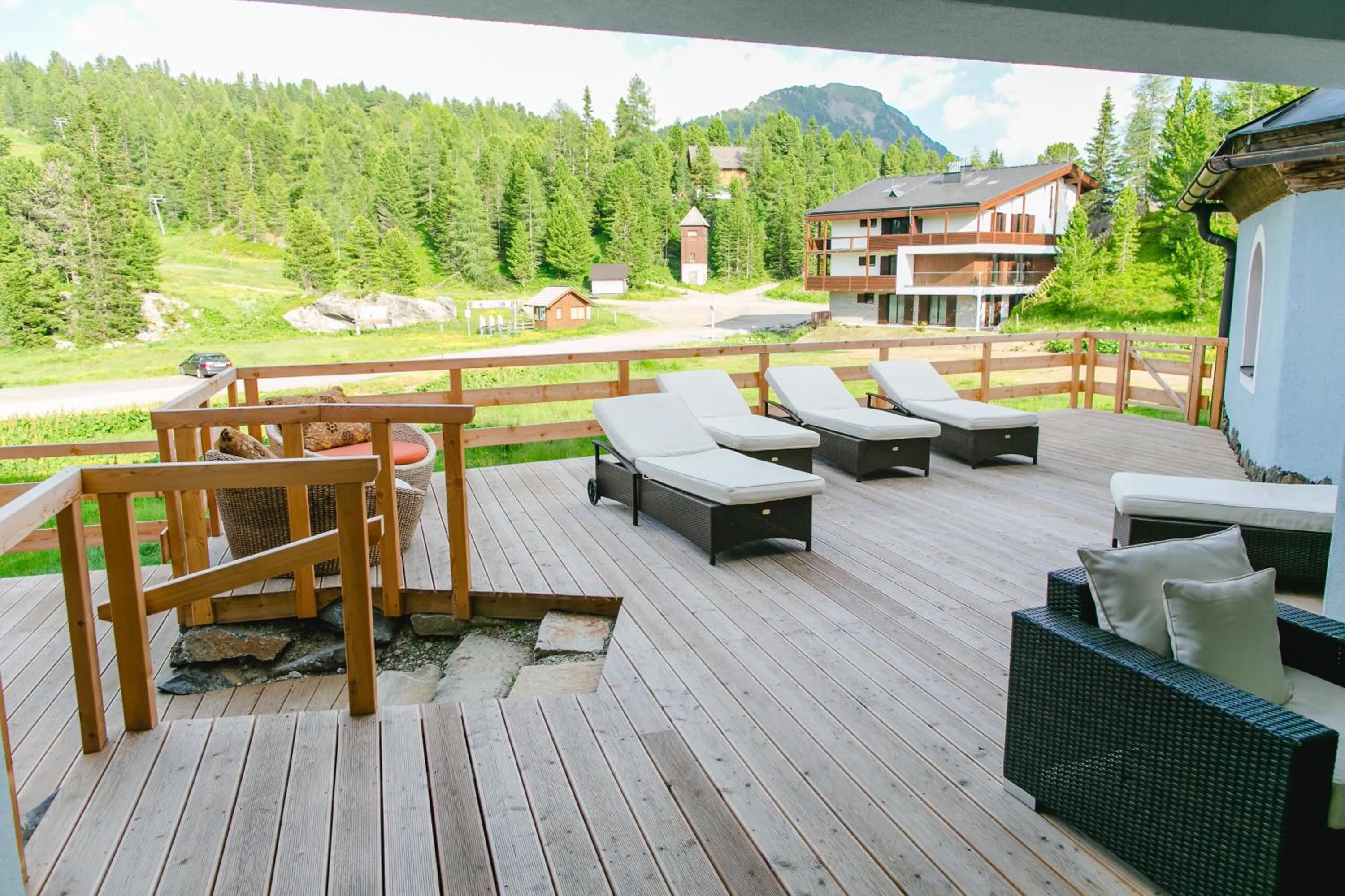 Mountain view in Hotel Kornock