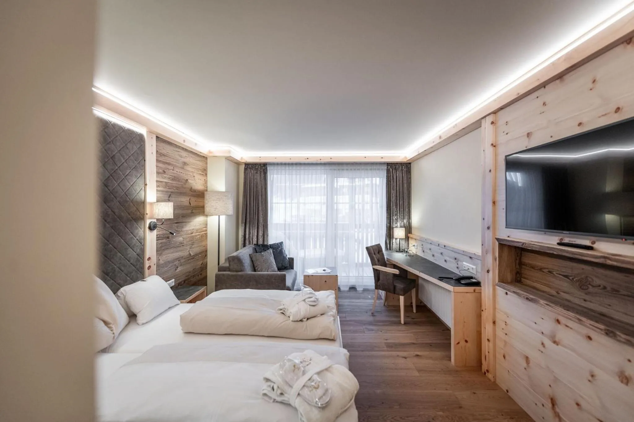 Bedroom, Bed in Hotel Kornock