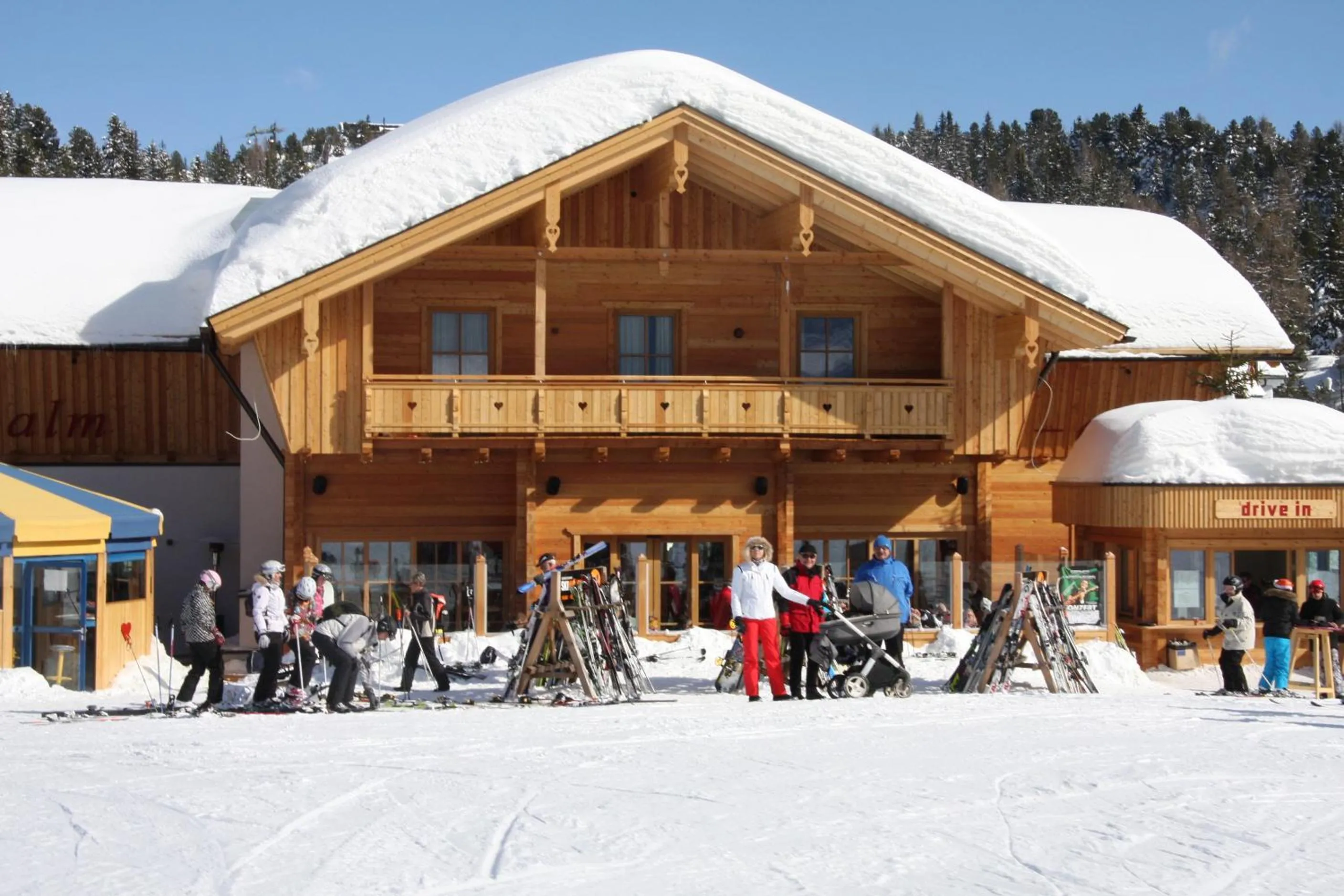 Skiing in Hotel Kornock