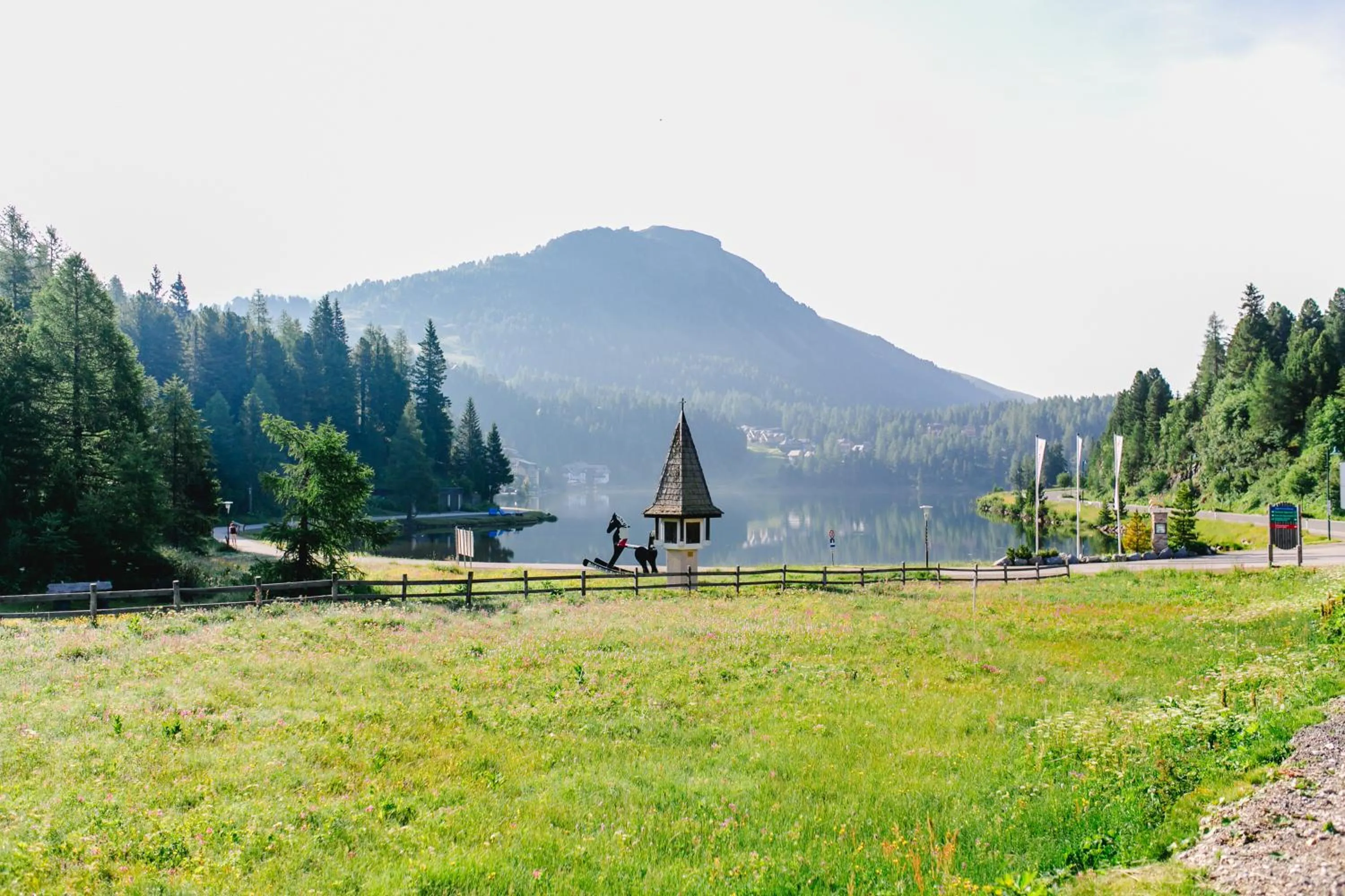Lake view in Hotel Kornock