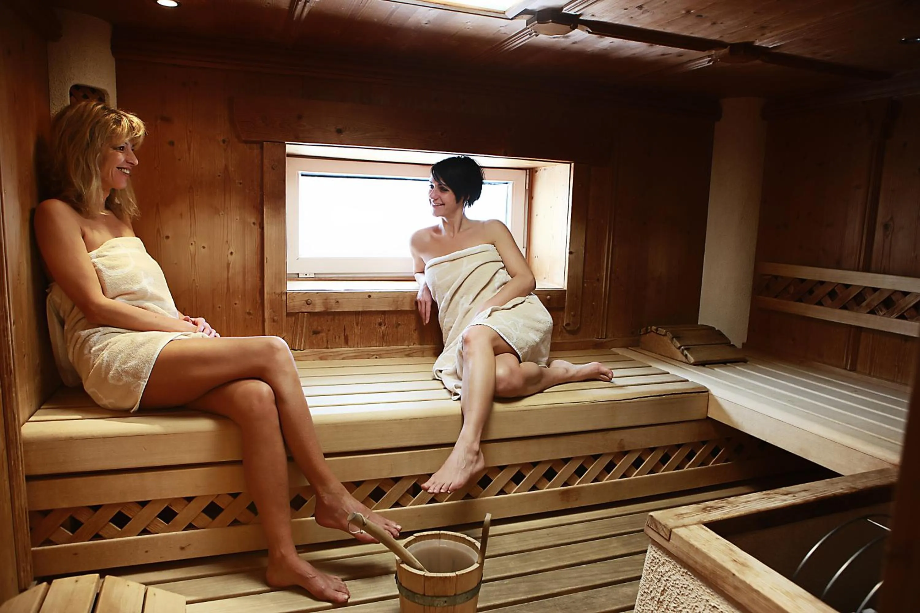 Sauna in Hotel Kornock