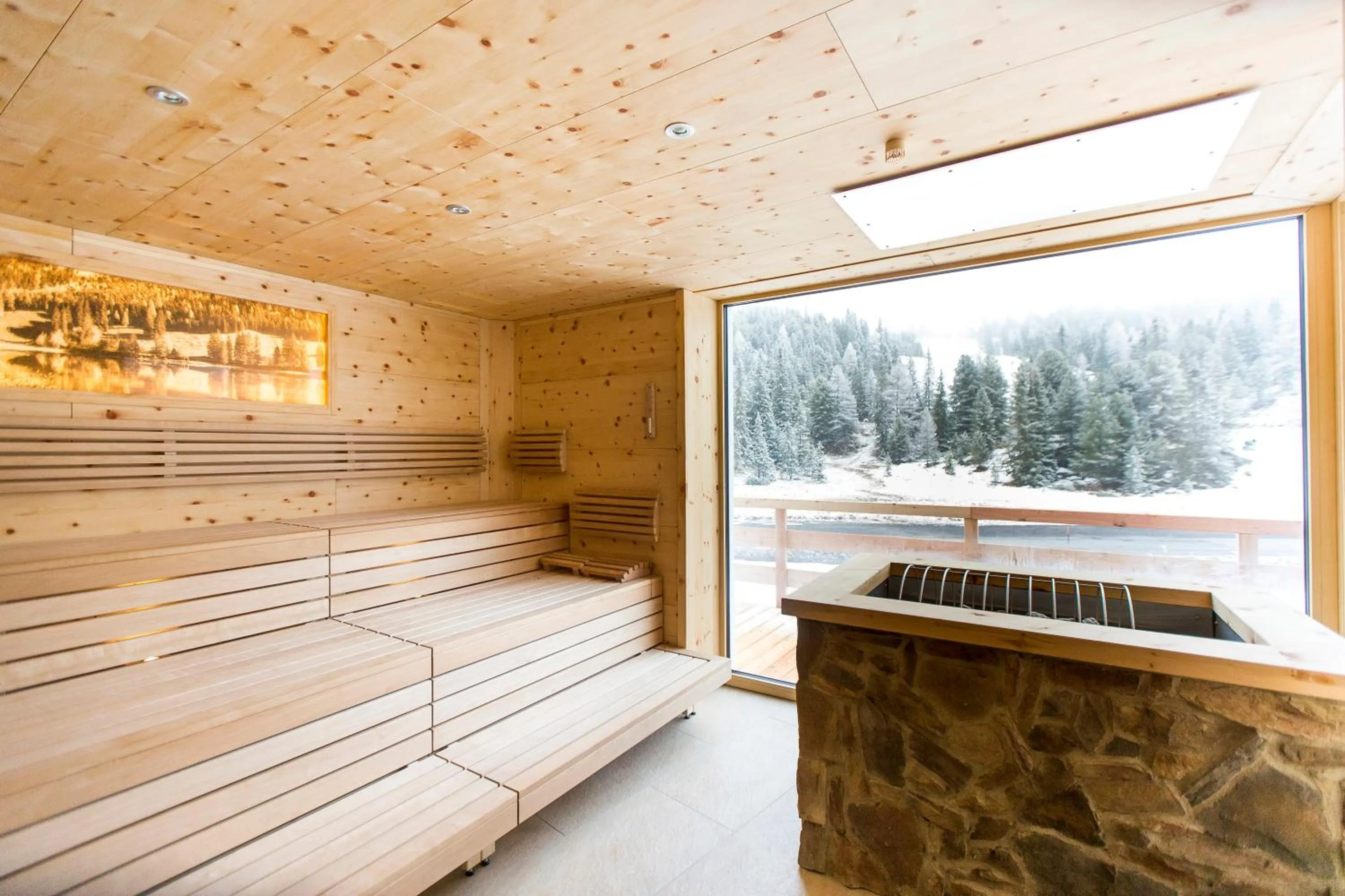 Sauna in Hotel Kornock