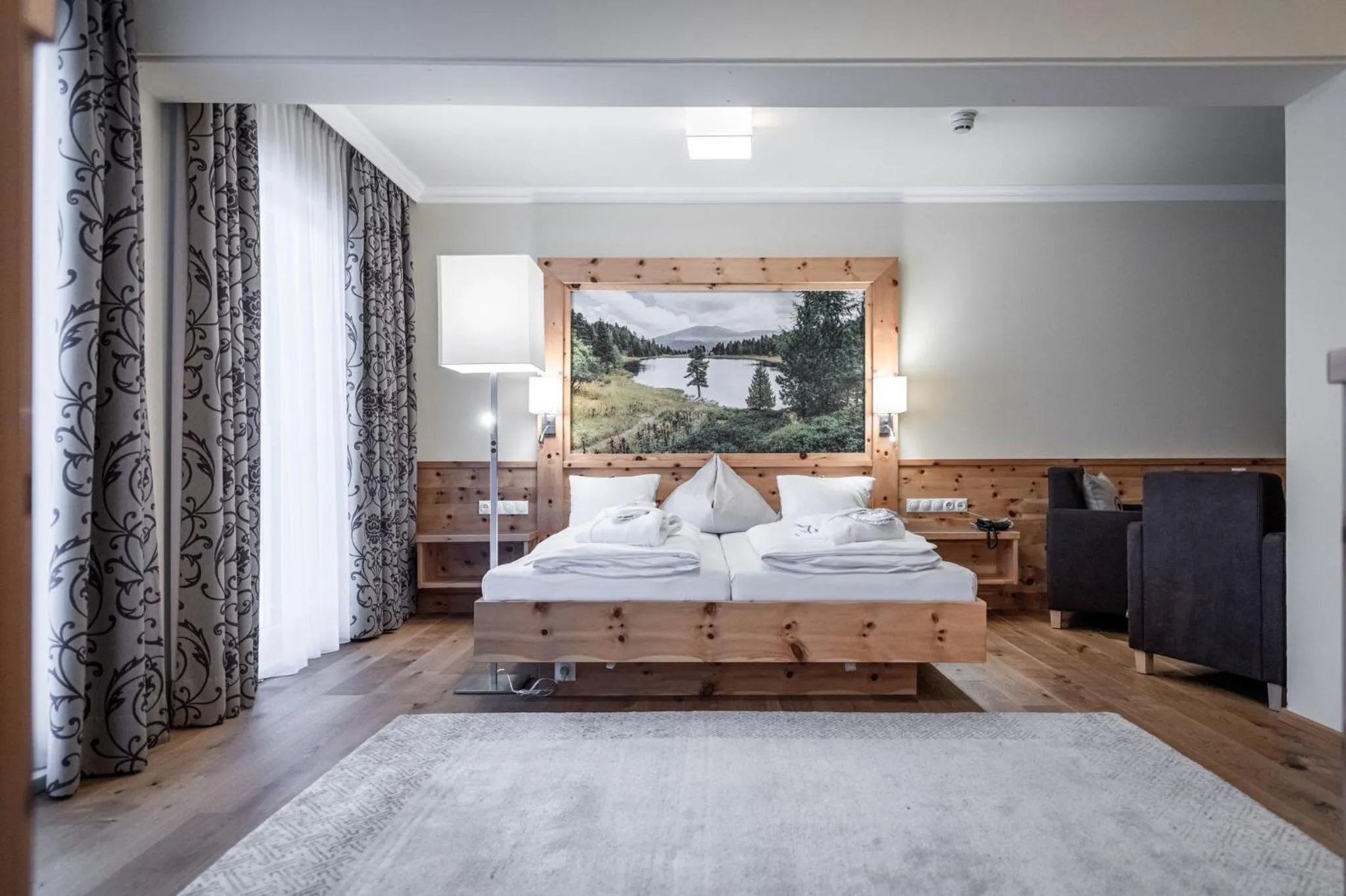 Bedroom, Bed in Hotel Kornock