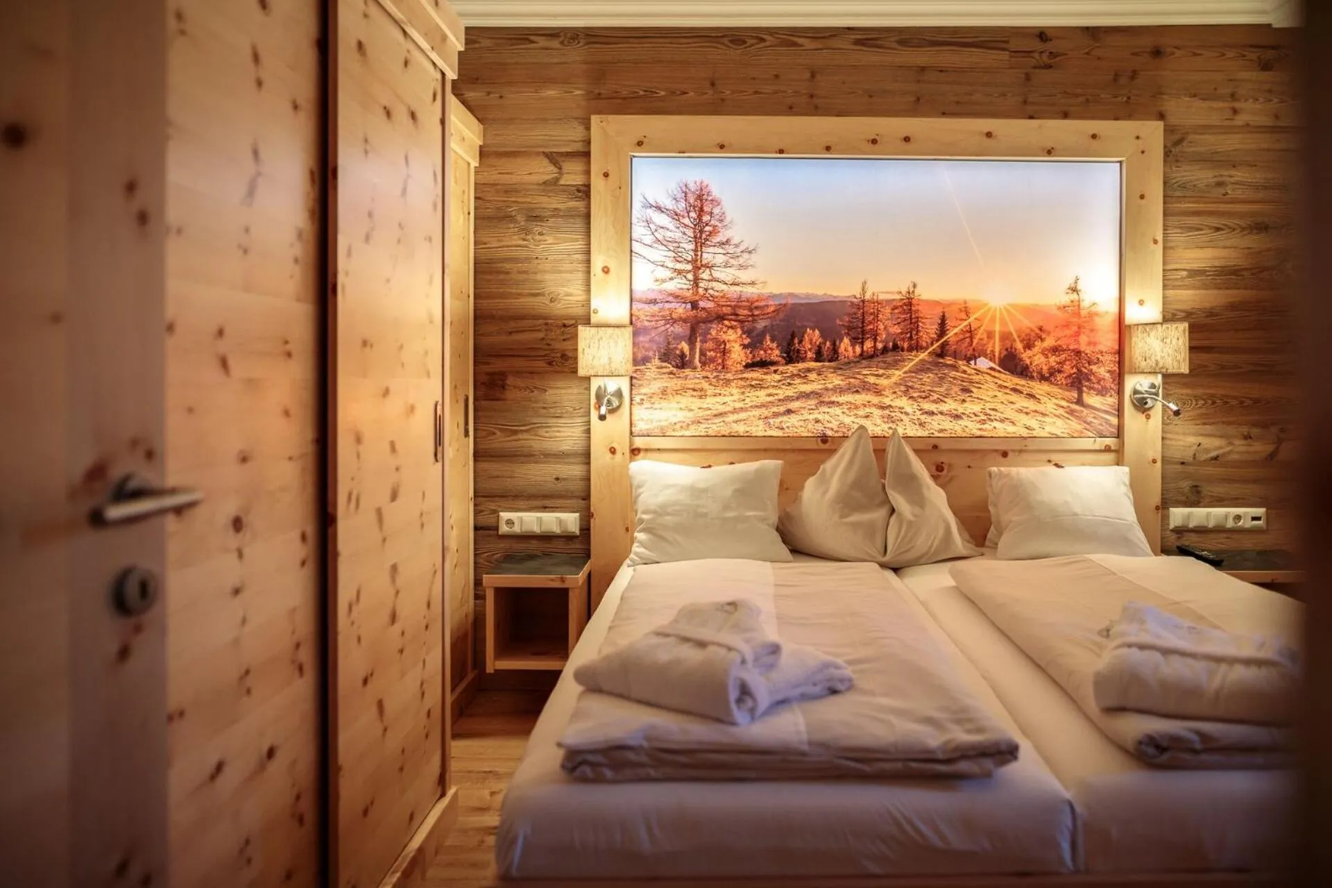 Bedroom, Bed in Hotel Kornock