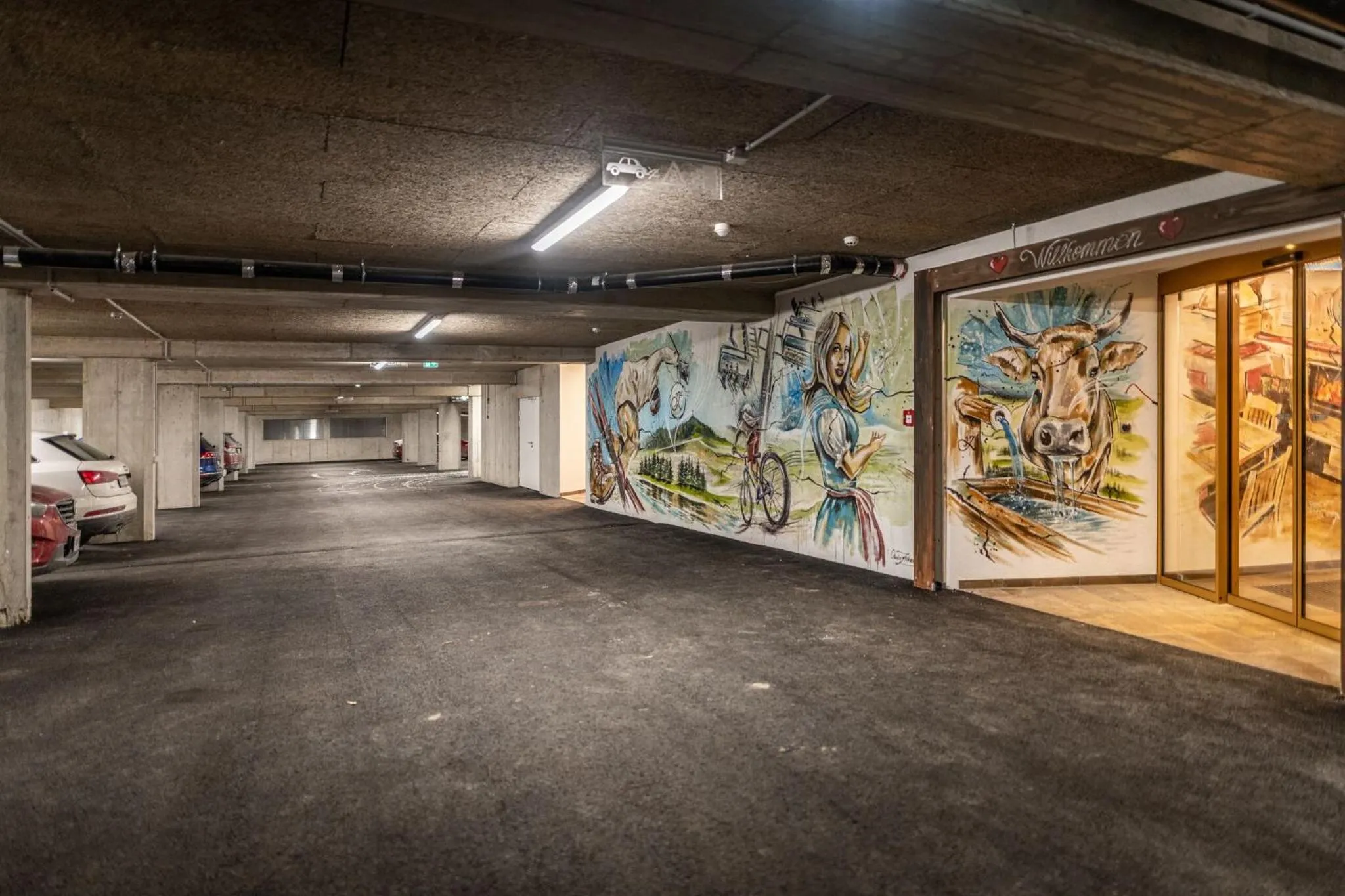 Parking in Hotel Kornock