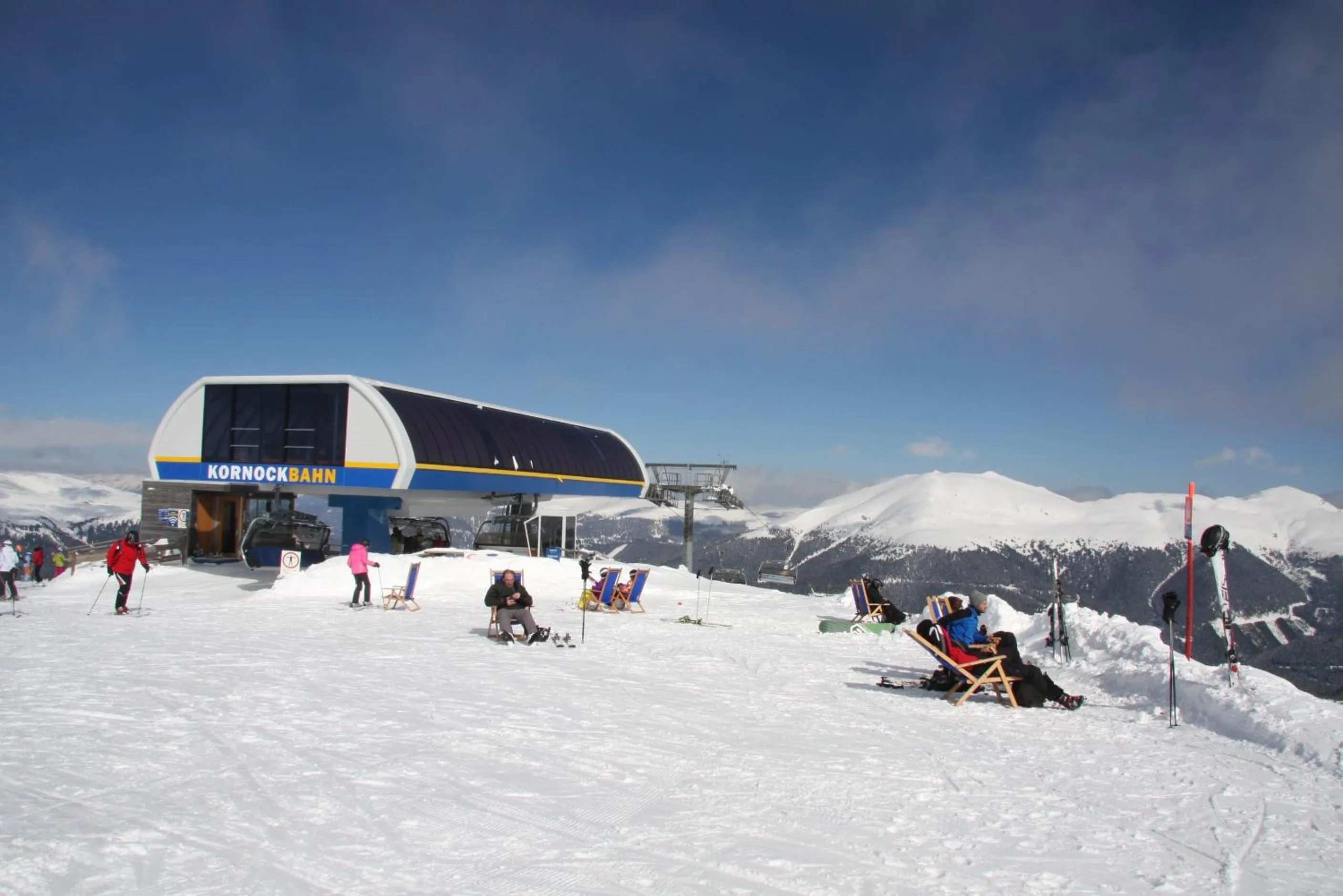 Skiing in Hotel Kornock