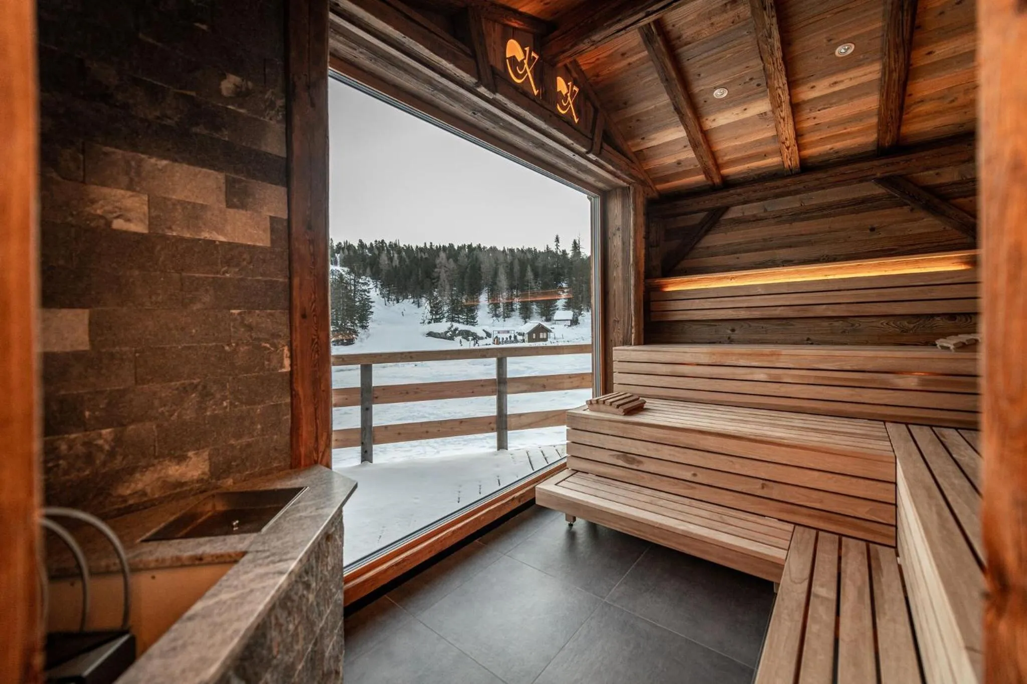Natural landscape in Hotel Kornock