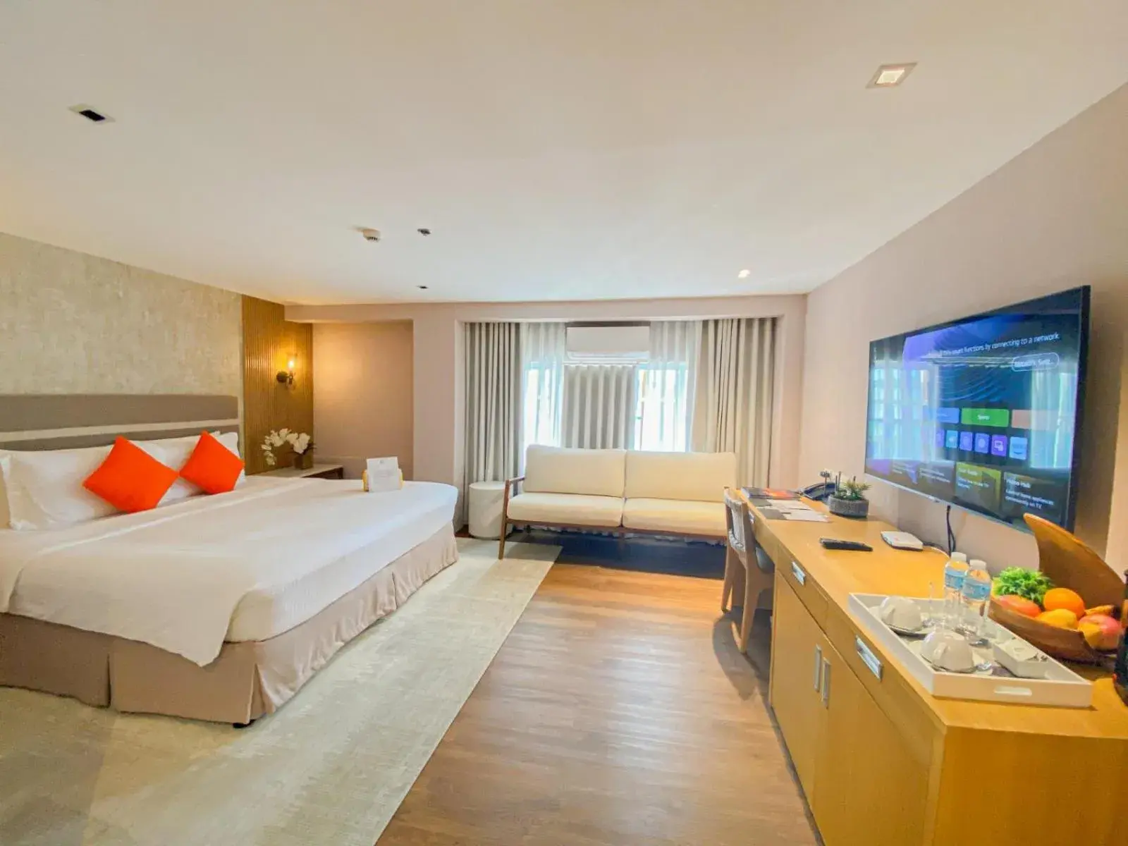 Bed in Hotel St. Ellis Bed in Hotel St. Ellis