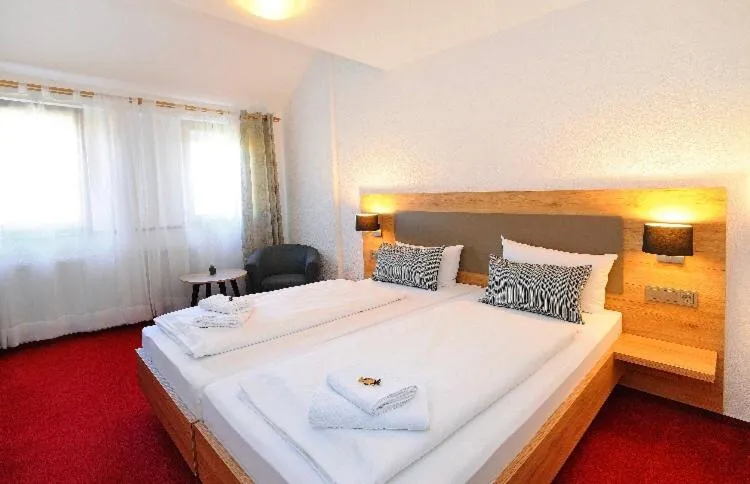 Bed in Vico's Hotel & Restaurant Asperg