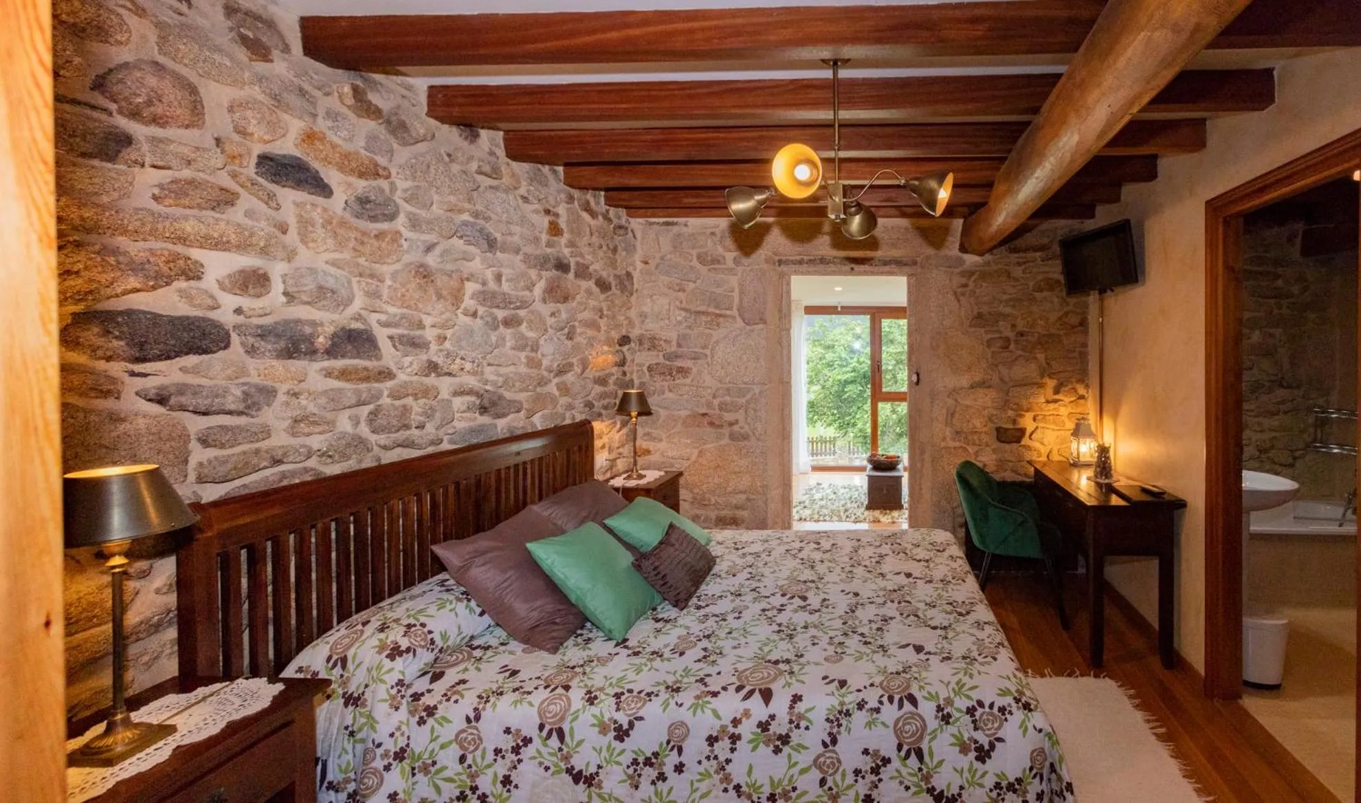 Area and facilities, Bed in Casa do Mudo