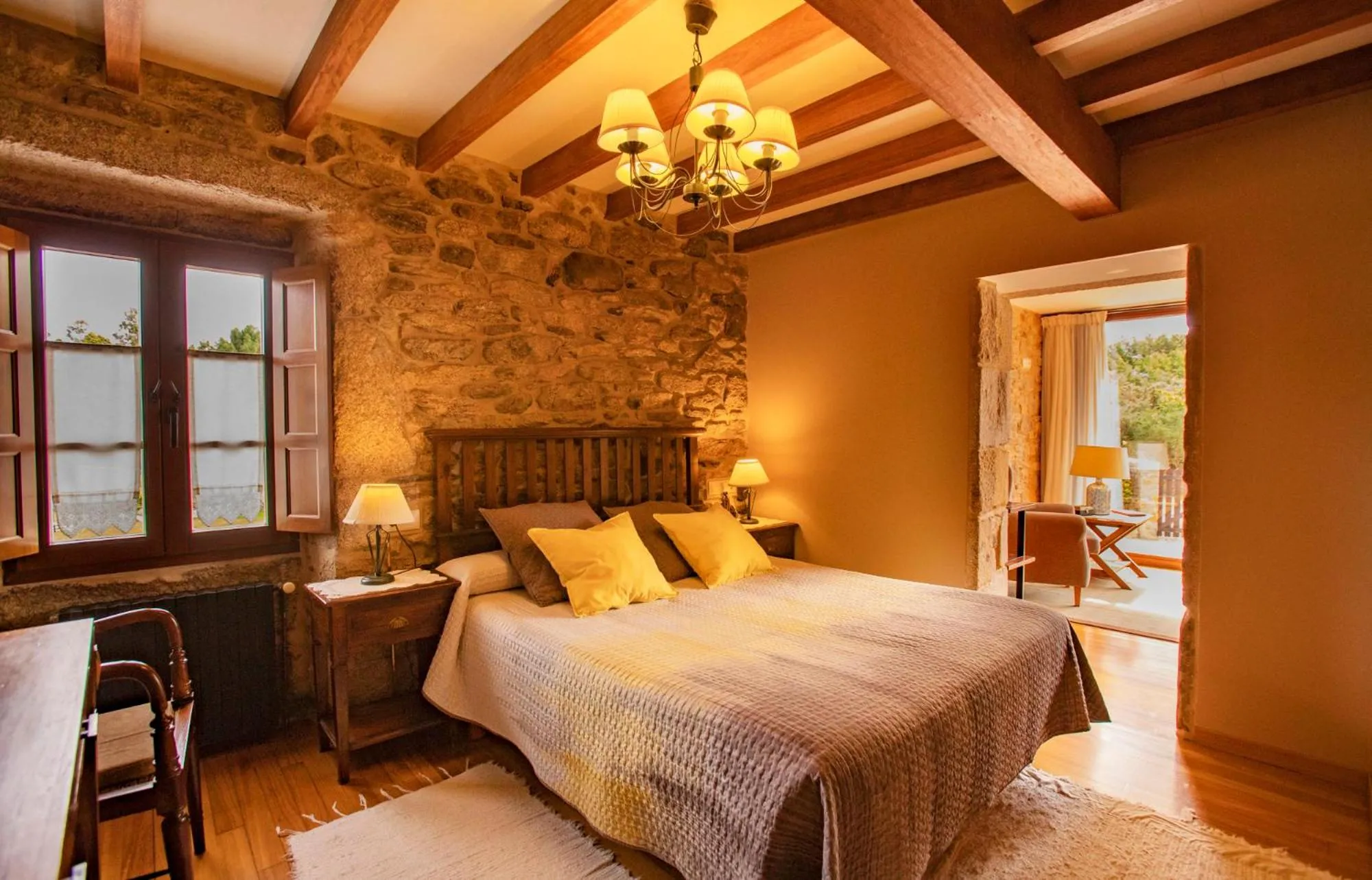 Bedroom, Bed in Casa do Mudo