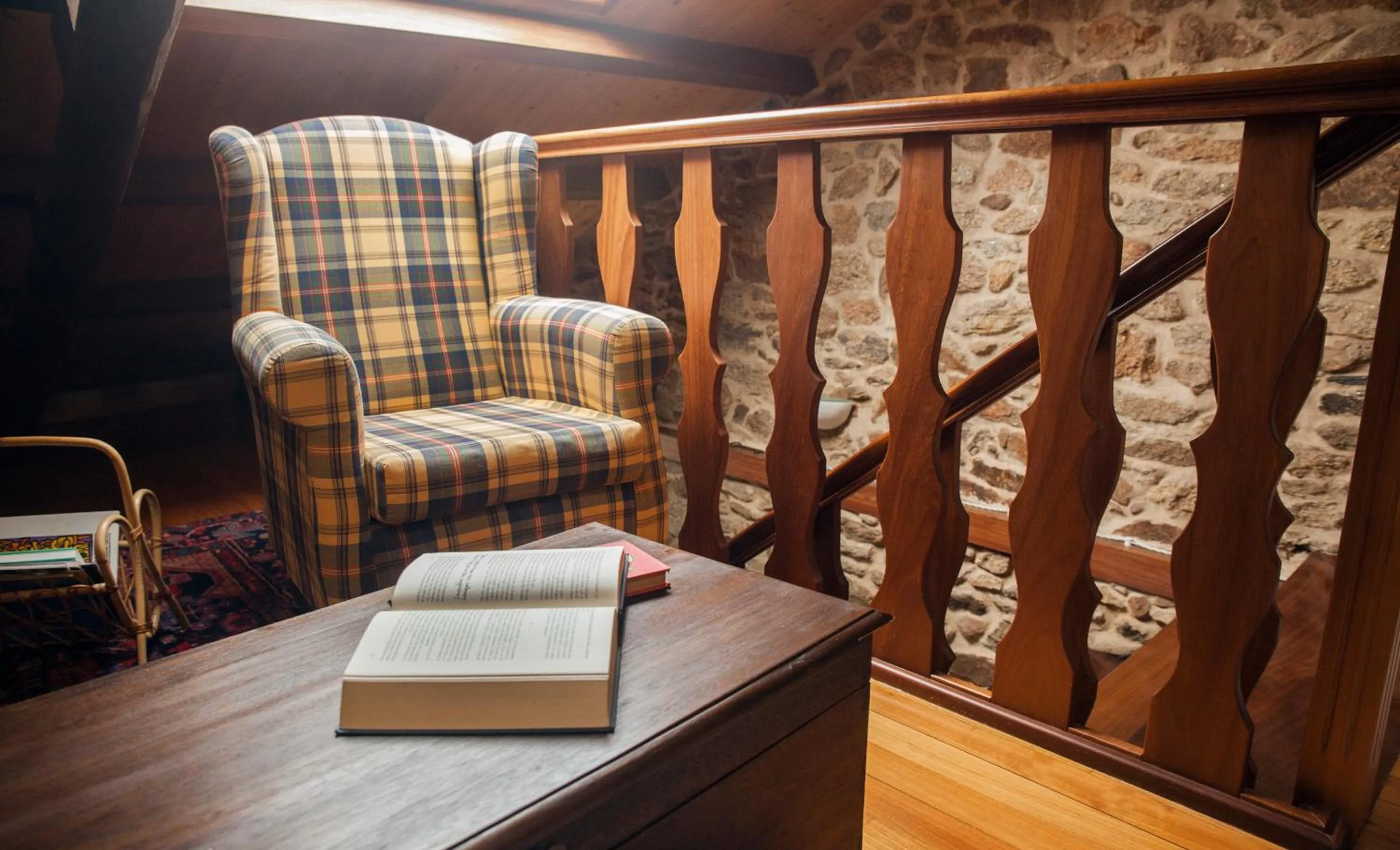 Living room in Casa do Mudo