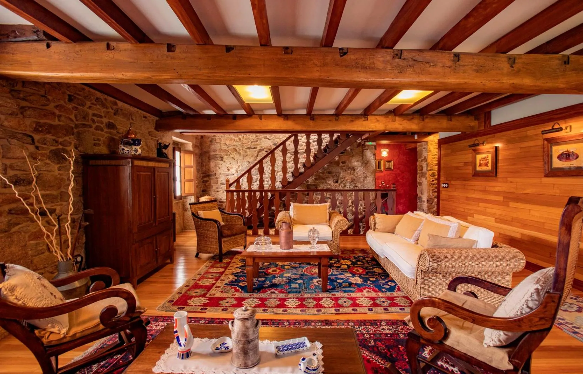 Living room in Casa do Mudo
