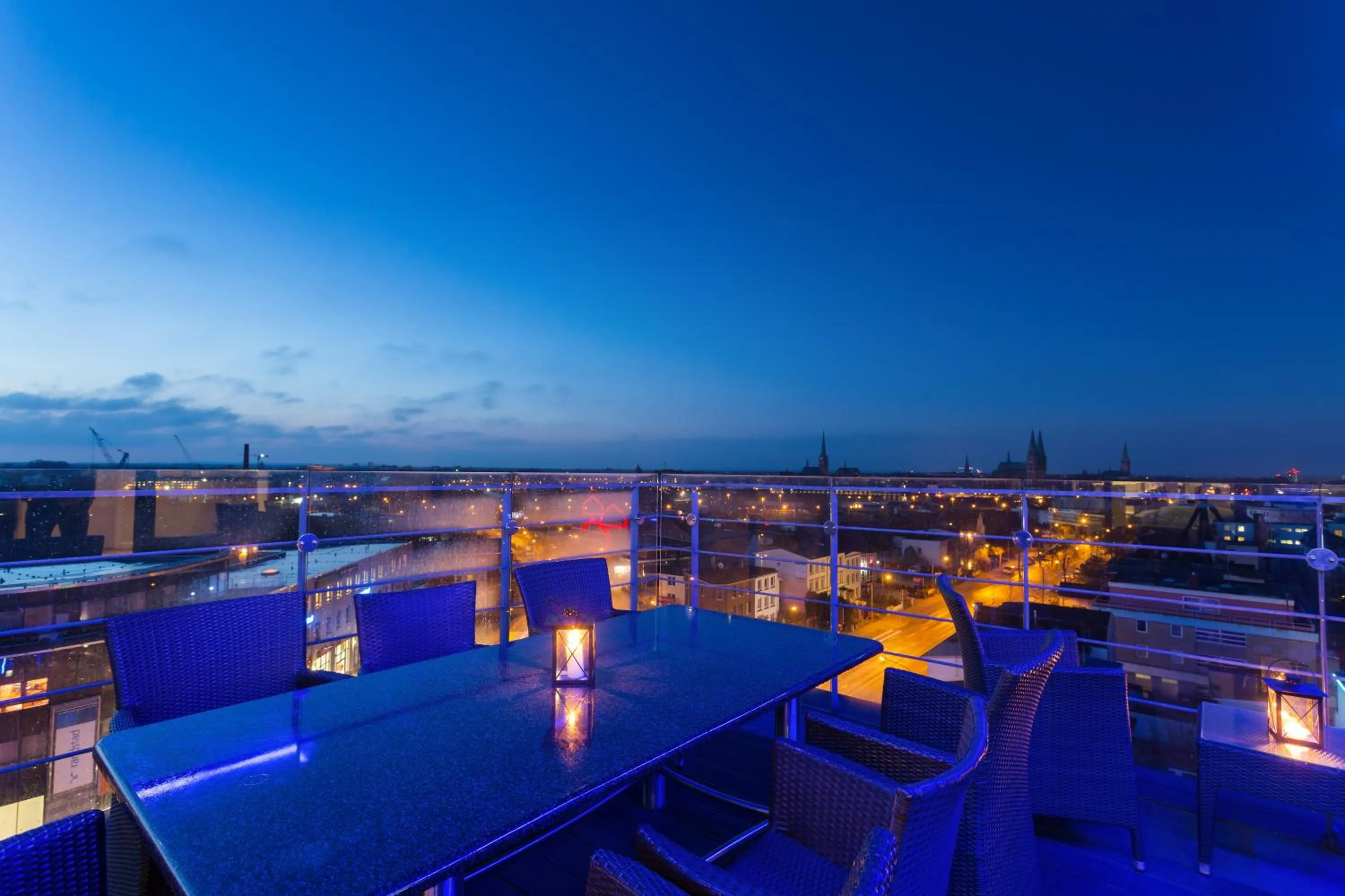 Balcony/Terrace in Hotel IV Jahreszeiten Lübeck