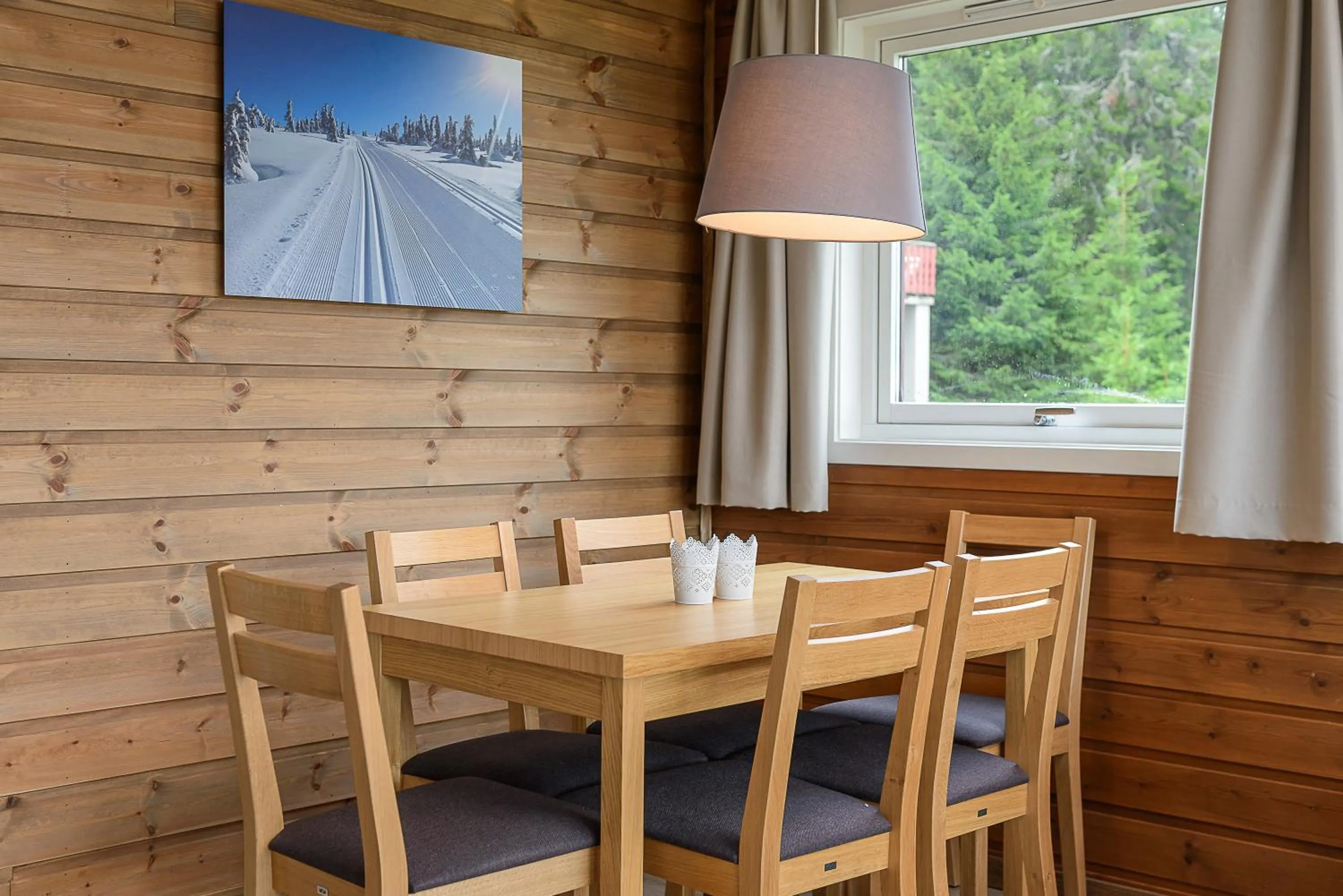 Dining area in Lillehammer Fjellstue og Hytteutleie