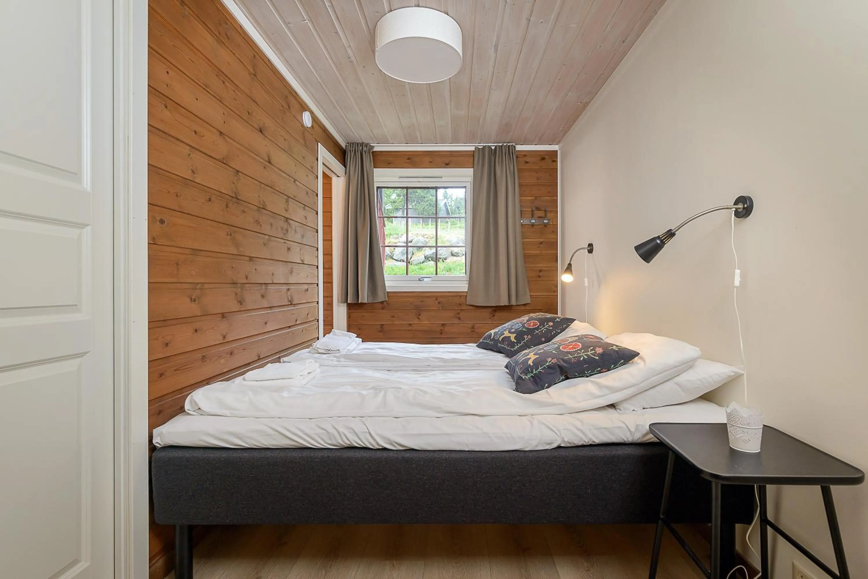 Bed in Lillehammer Fjellstue og Hytteutleie